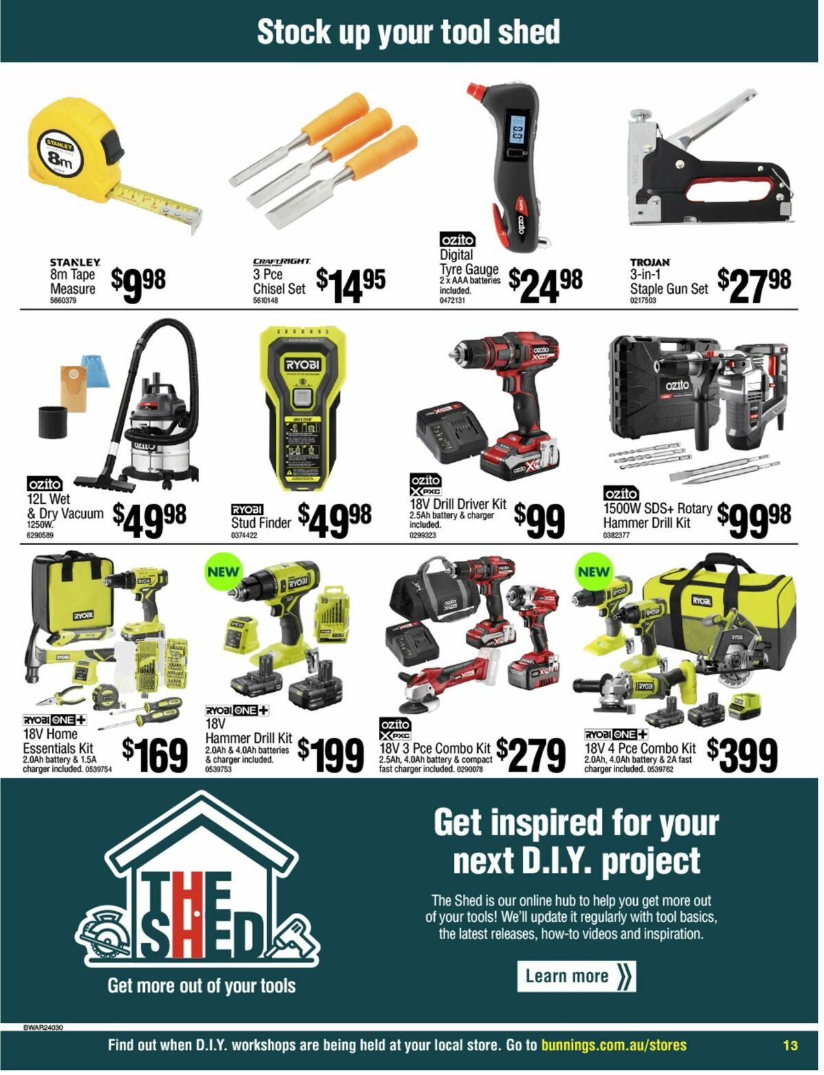 Bunnings Warehouse Catalogues from 3 April