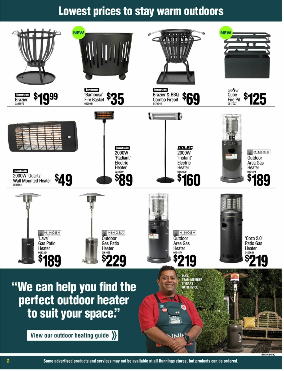 Bunnings Warehouse Catalogues from 3 April