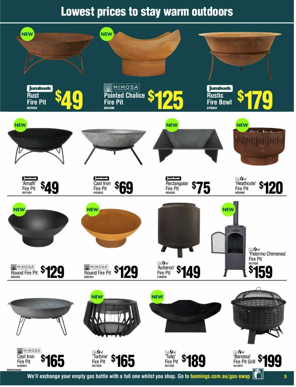 Bunnings Warehouse Catalogues from 3 April
