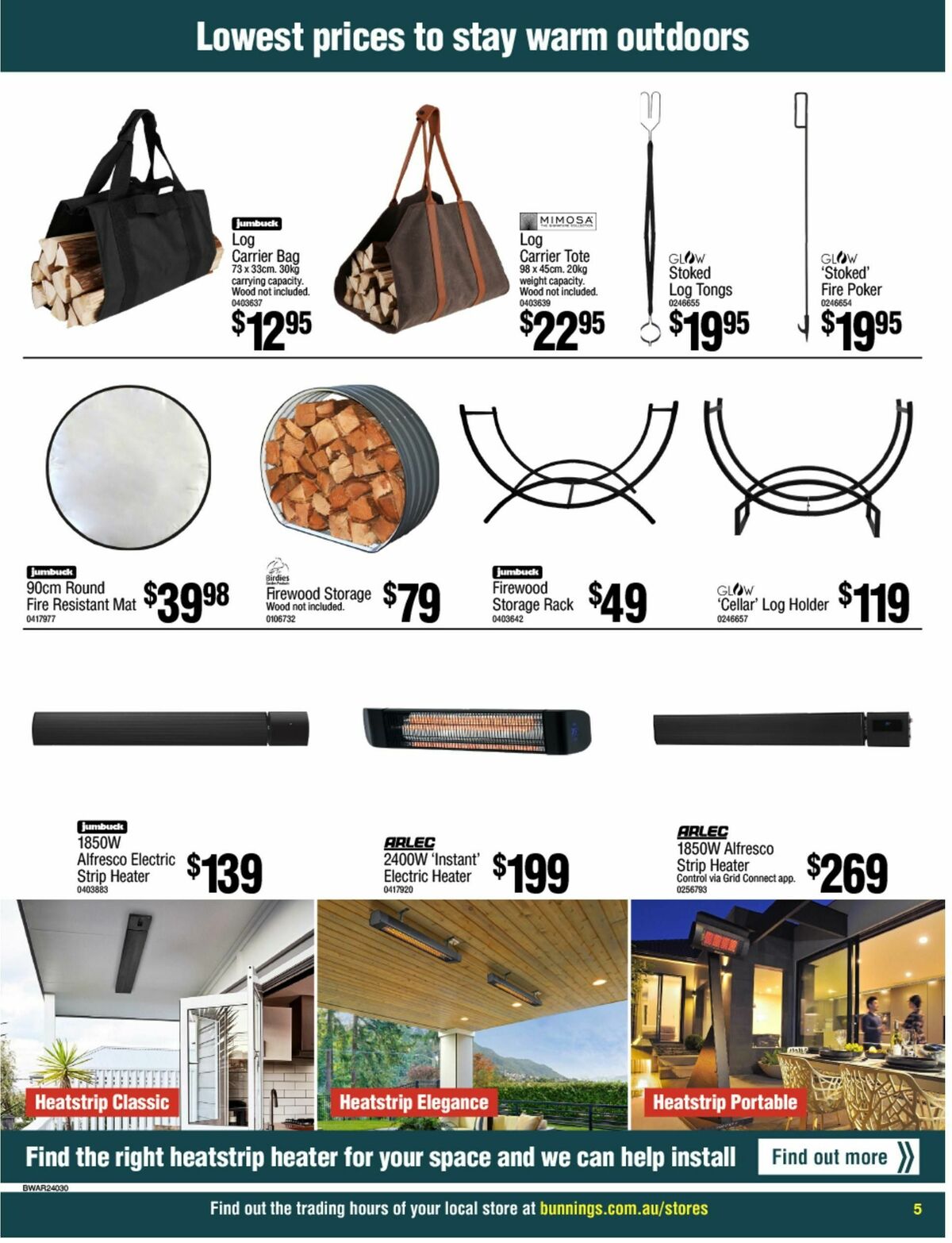 Bunnings Warehouse Catalogues from 3 April