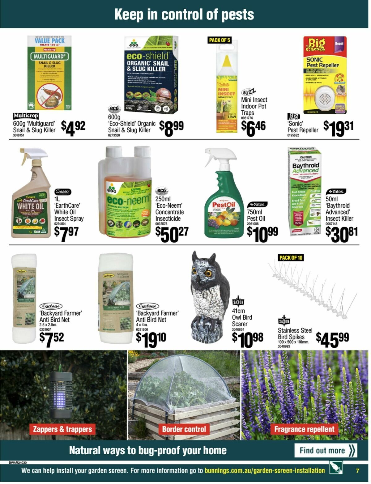 Bunnings Warehouse Catalogues from 3 April