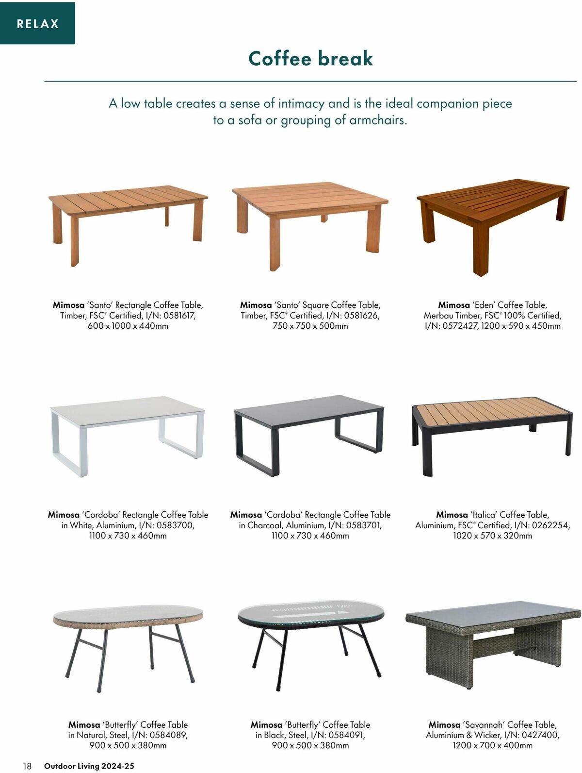 Bunnings Warehouse Outdoor Living Range Book Catalogues from 3 September