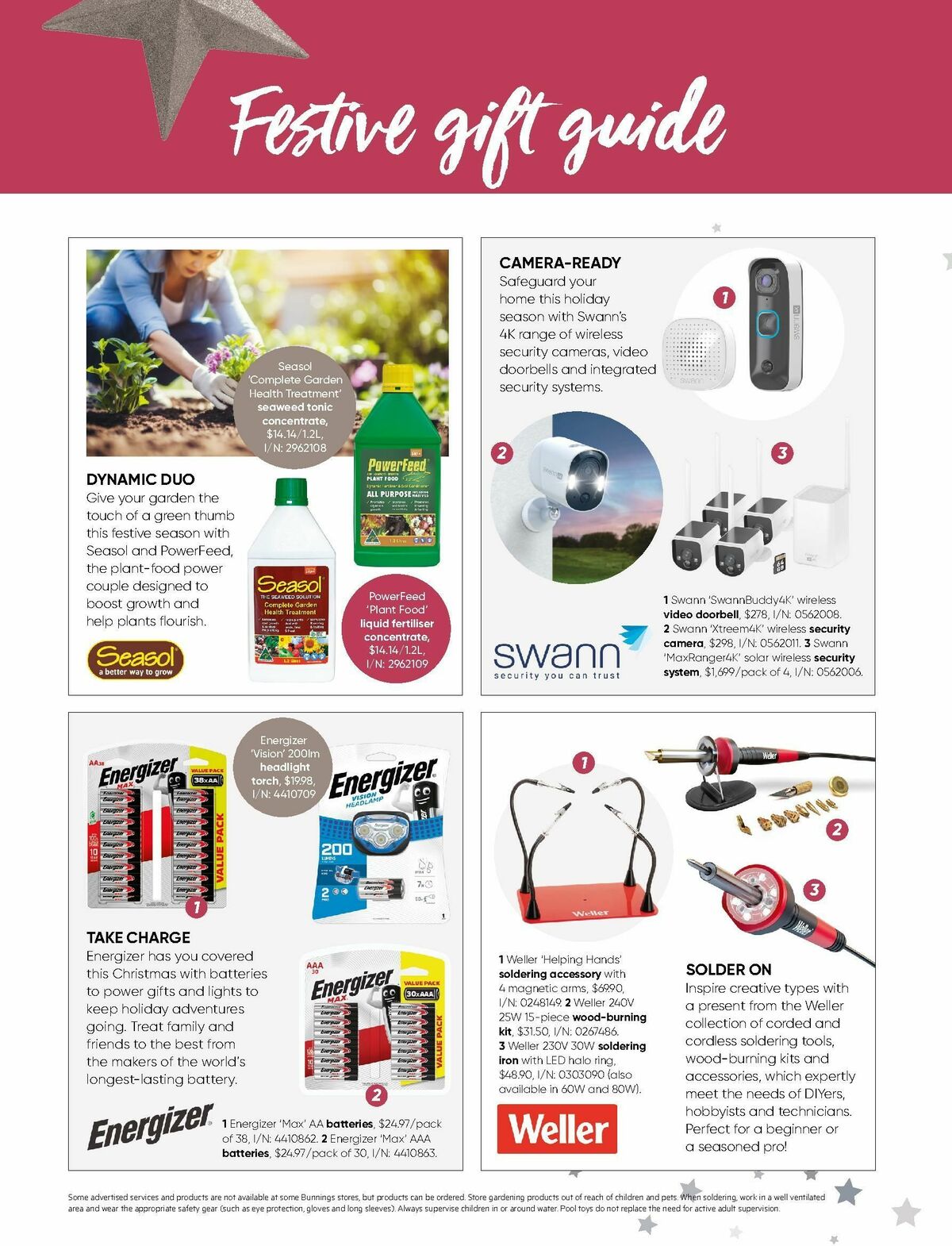 Bunnings Warehouse Magazine December Catalogues from 1 December