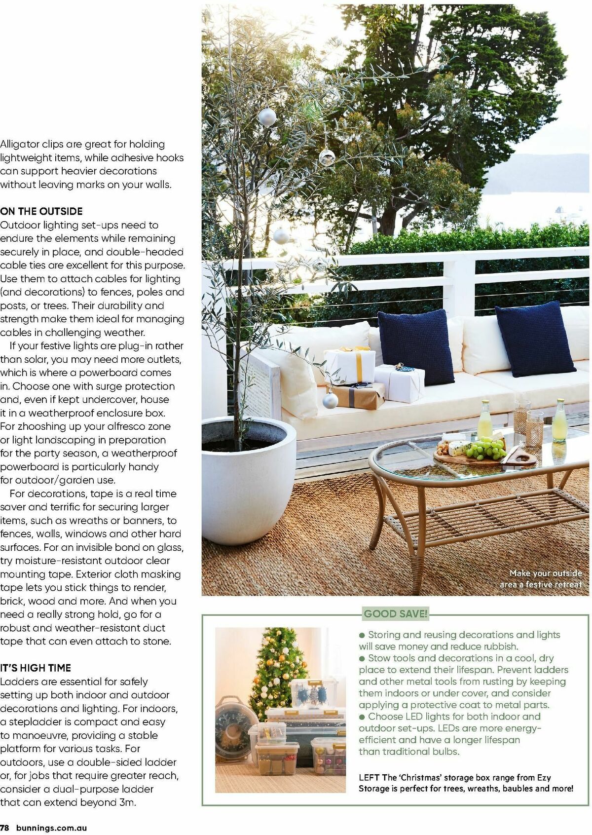 Bunnings Warehouse Magazine December Catalogues from 1 December