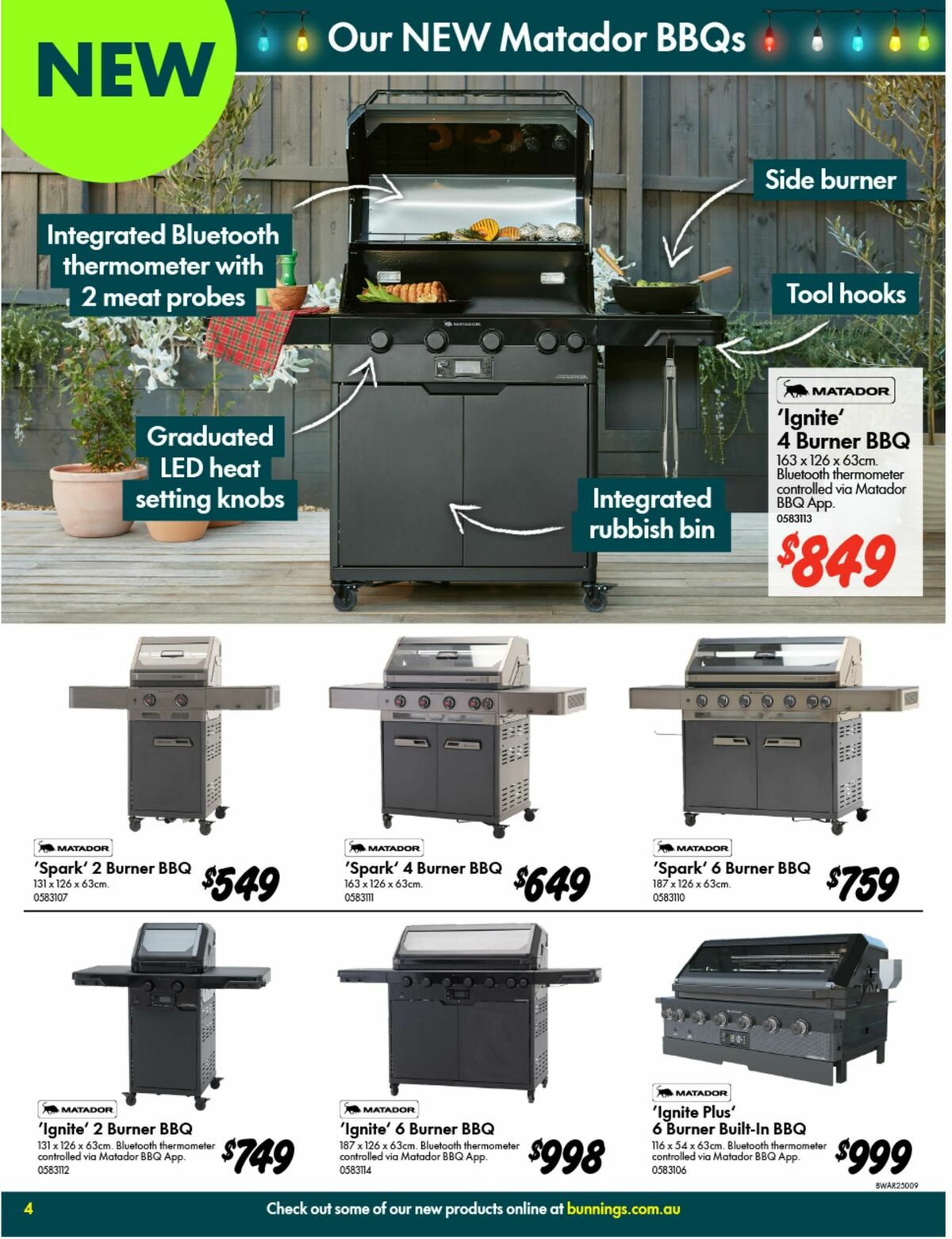 Bunnings Warehouse Catalogues from 4 December