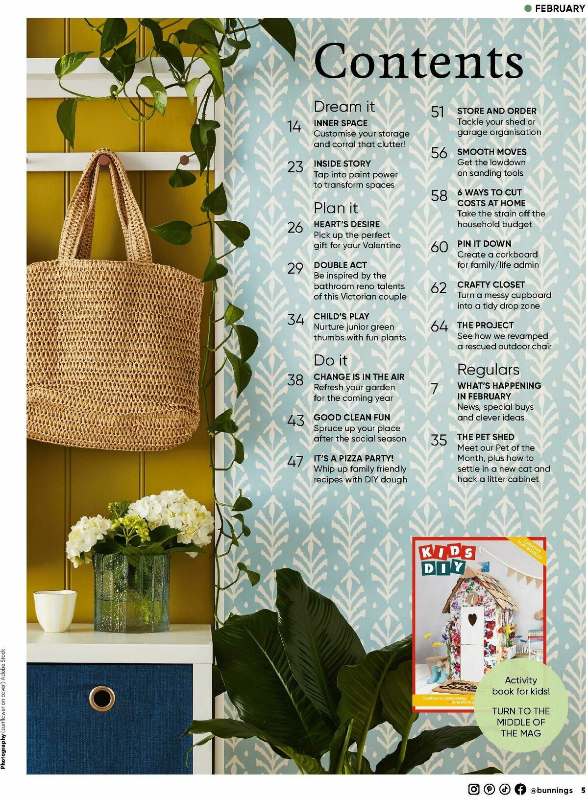 Bunnings Warehouse Magazine February Catalogues from 1 February