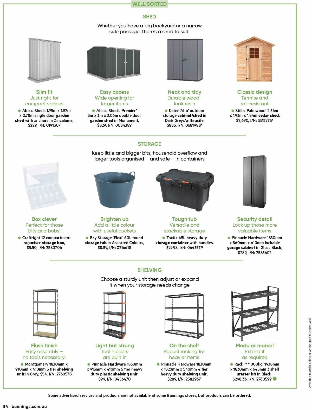 Bunnings Warehouse Magazine February Catalogues from 1 February