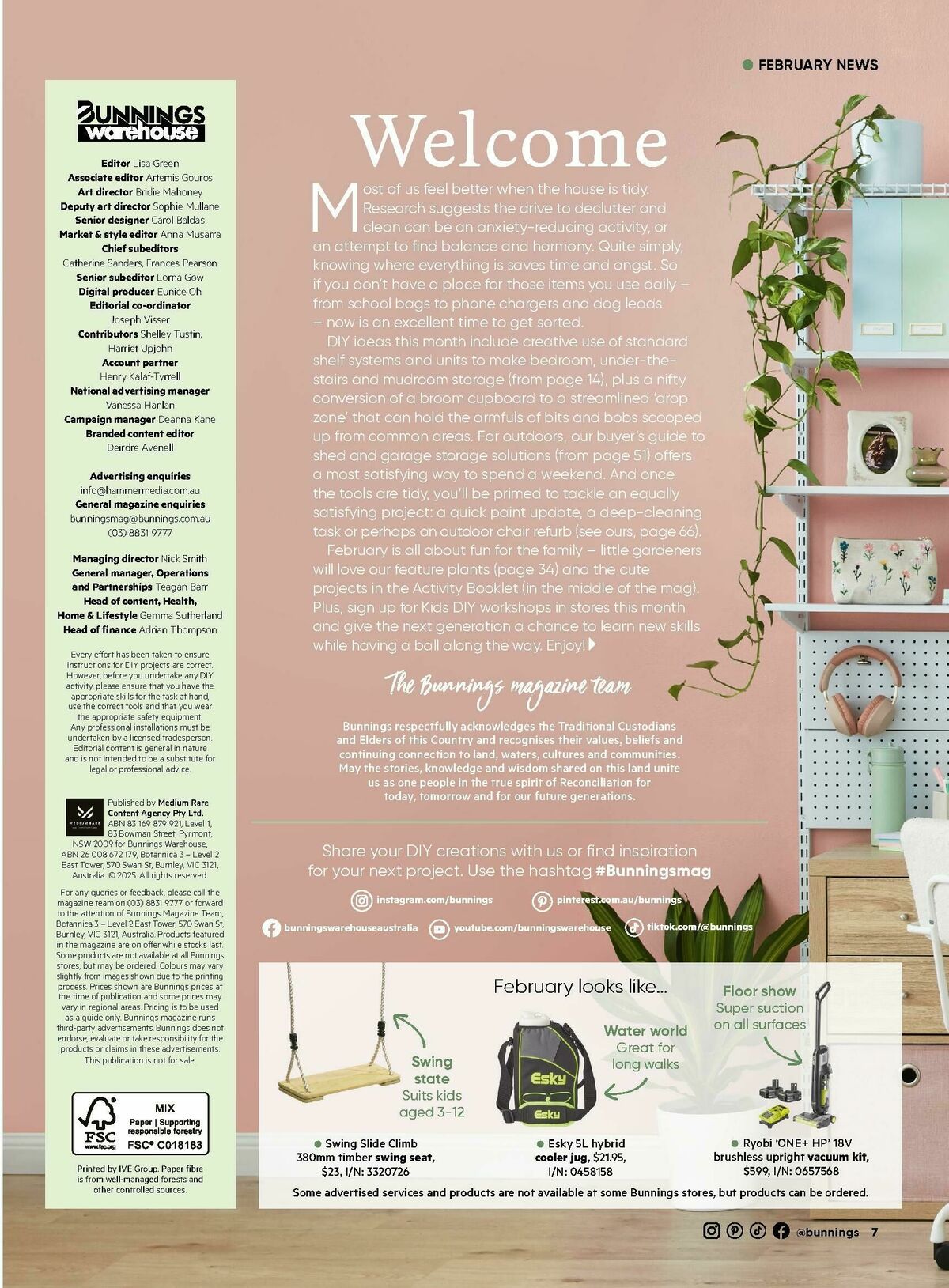 Bunnings Warehouse Magazine February Catalogues from 1 February