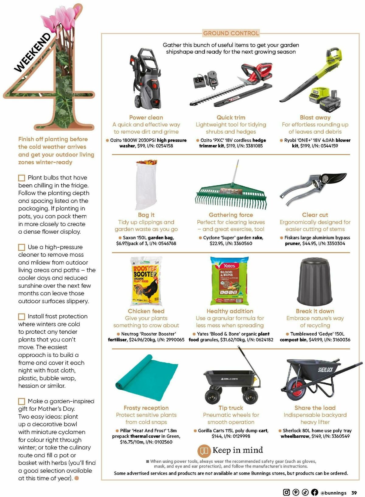 Bunnings Warehouse Magazine March Catalogues from 1 March