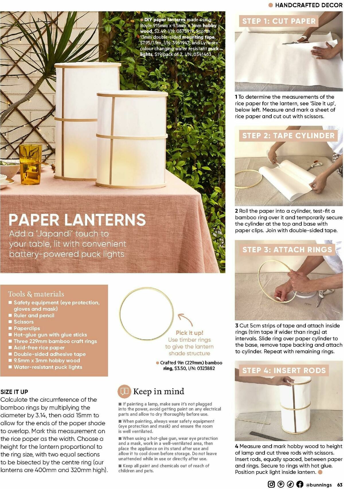 Bunnings Warehouse Magazine March Catalogues from 1 March