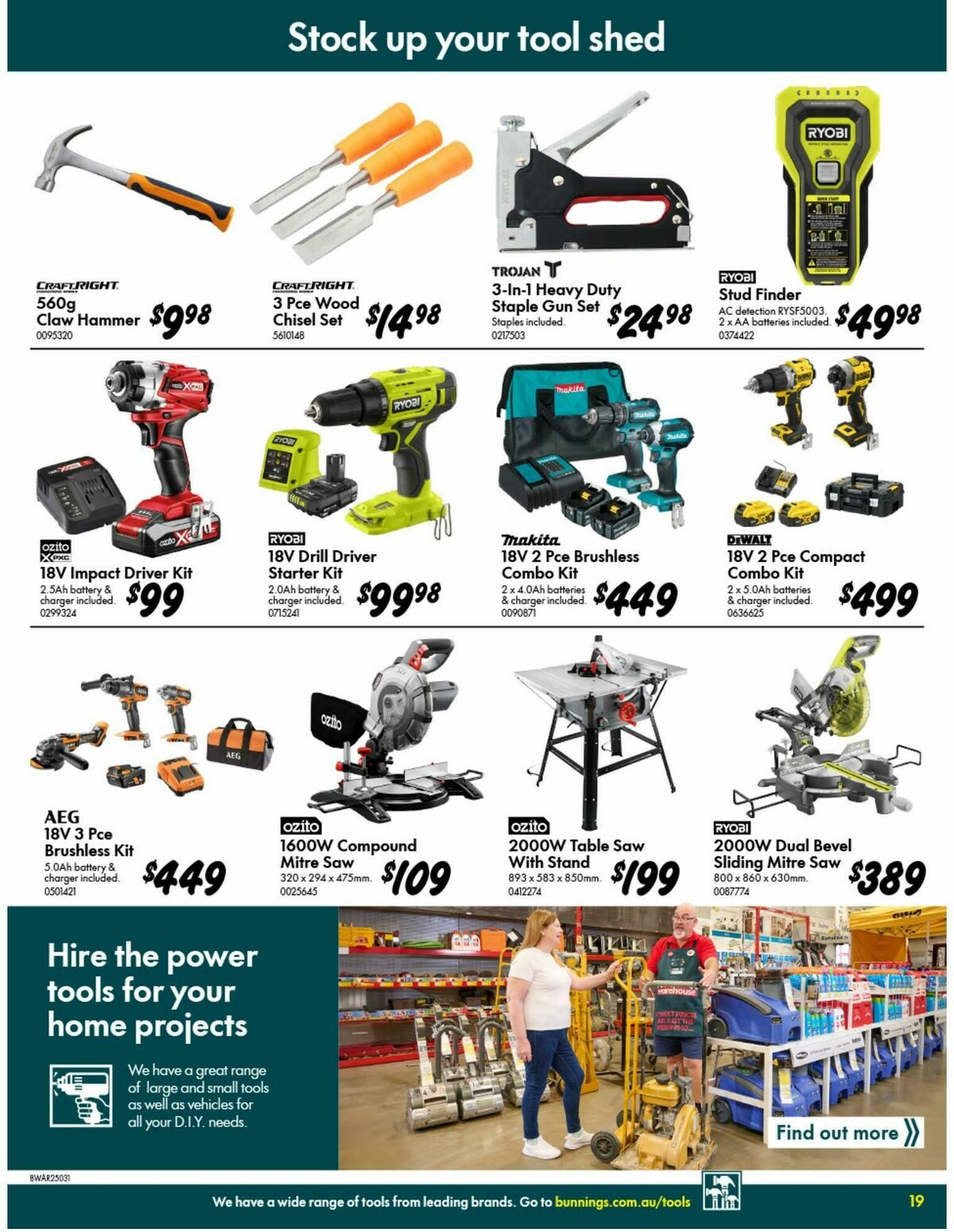 Bunnings Warehouse Catalogues from 12 March