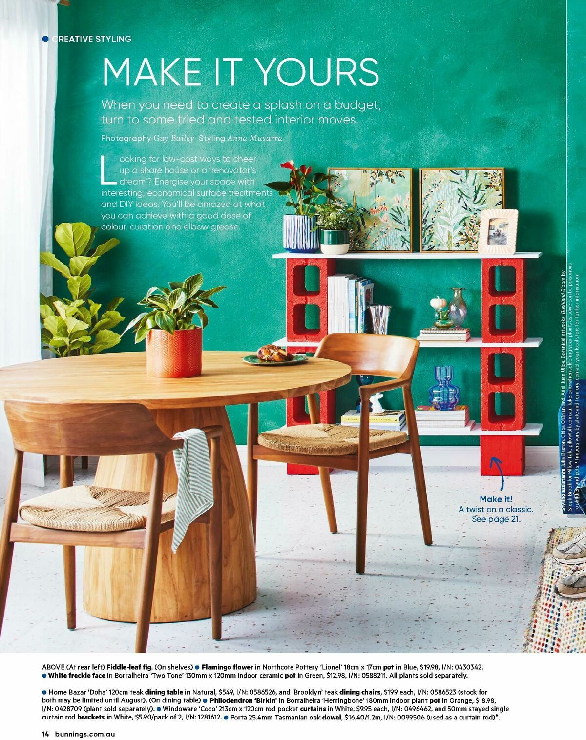 Bunnings Warehouse Magazine April Catalogues from 1 April