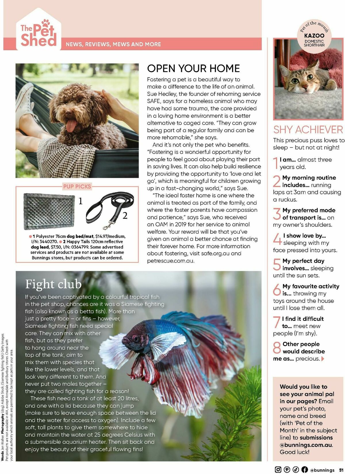 Bunnings Warehouse Magazine April Catalogues from 1 April