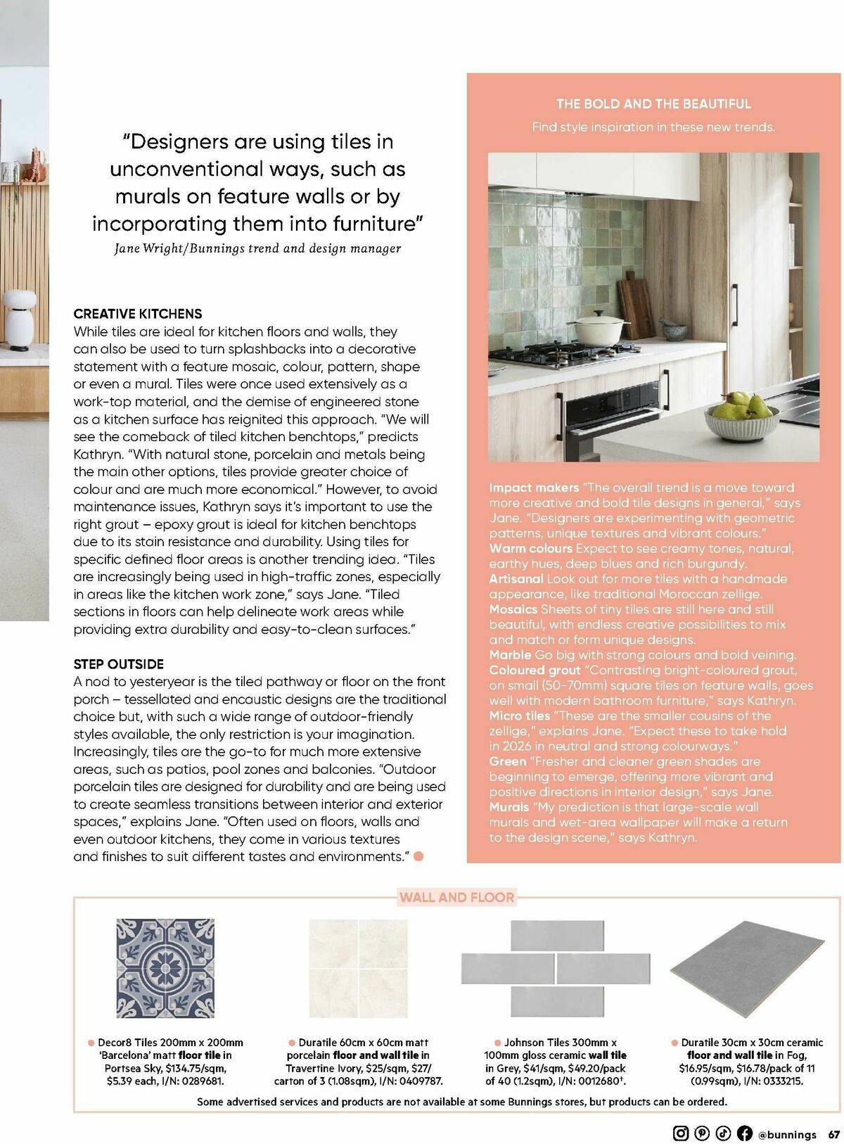 Bunnings Warehouse Magazine April Catalogues from 1 April