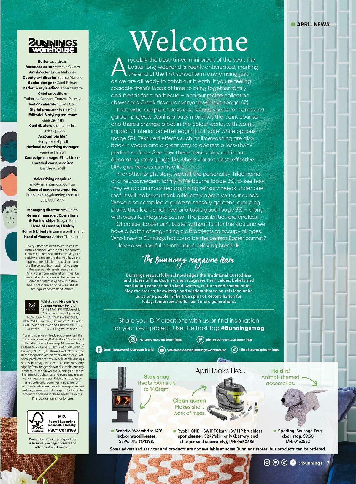 Bunnings Warehouse Magazine April Catalogues from 1 April