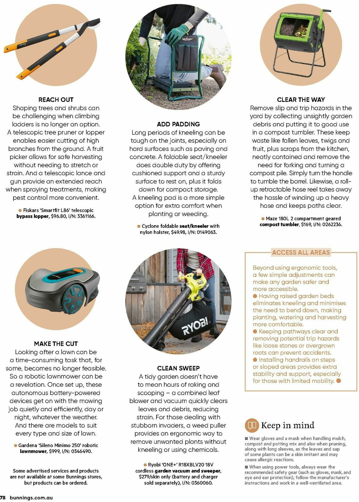 Bunnings Warehouse Magazine April Catalogues from 1 April