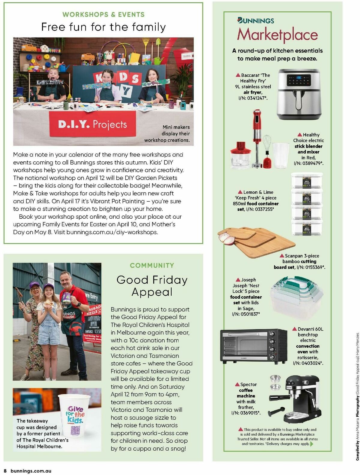 Bunnings Warehouse Magazine April Catalogues from 1 April