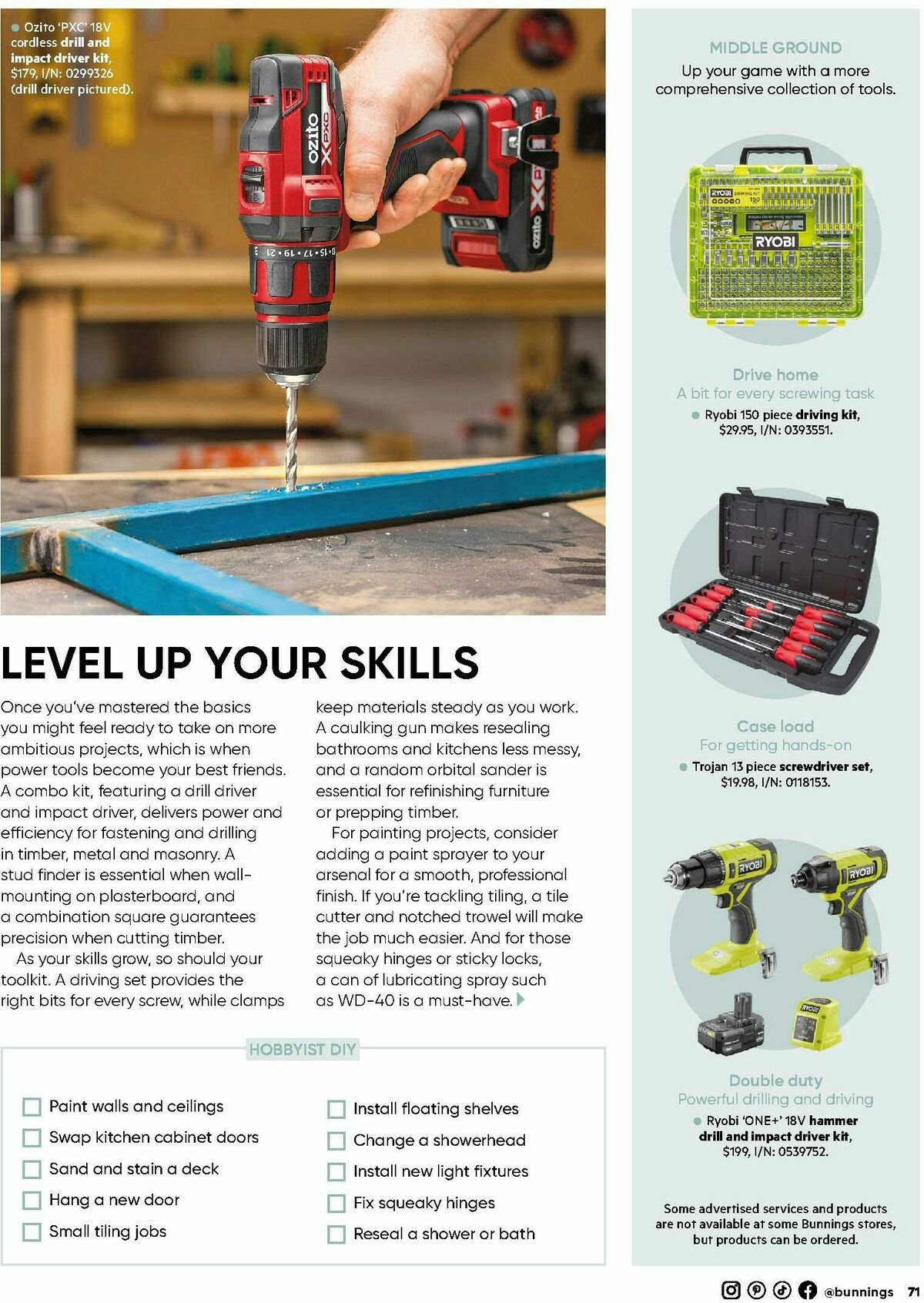 Bunnings Warehouse Magazine May/June Catalogues from 1 May