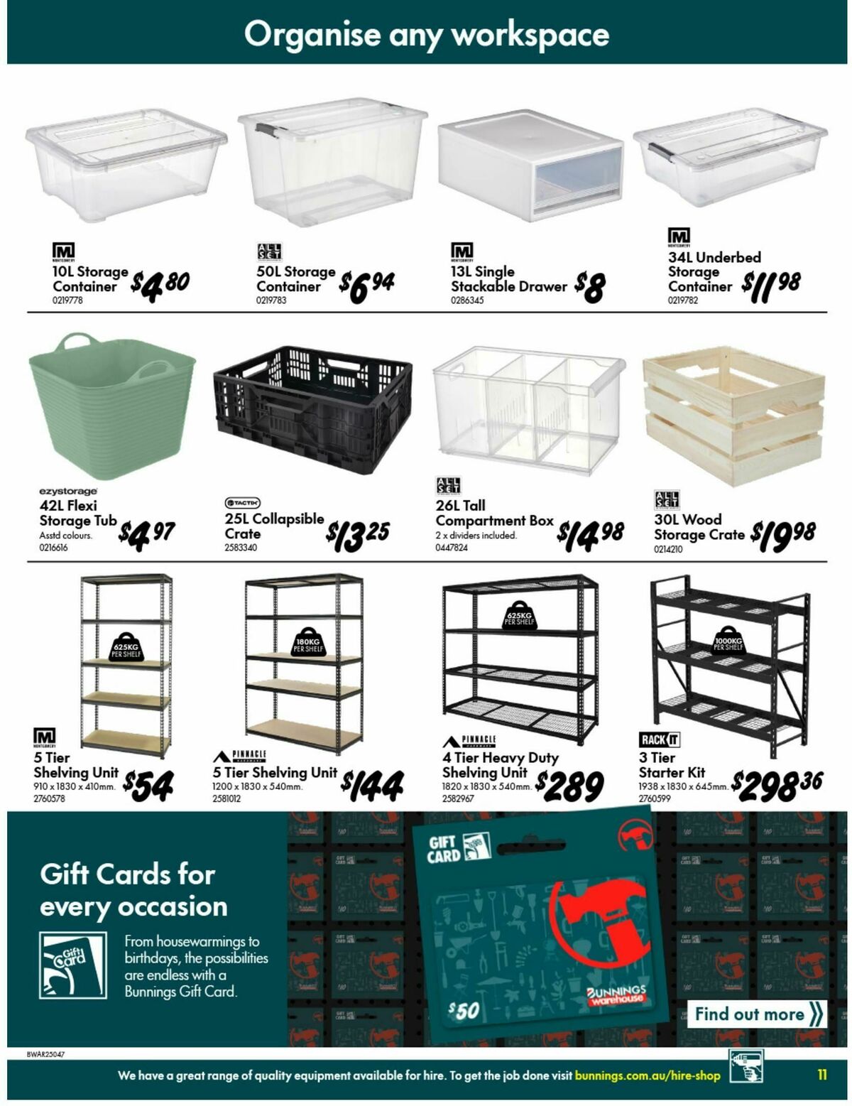 Bunnings Warehouse Catalogues from 11 June