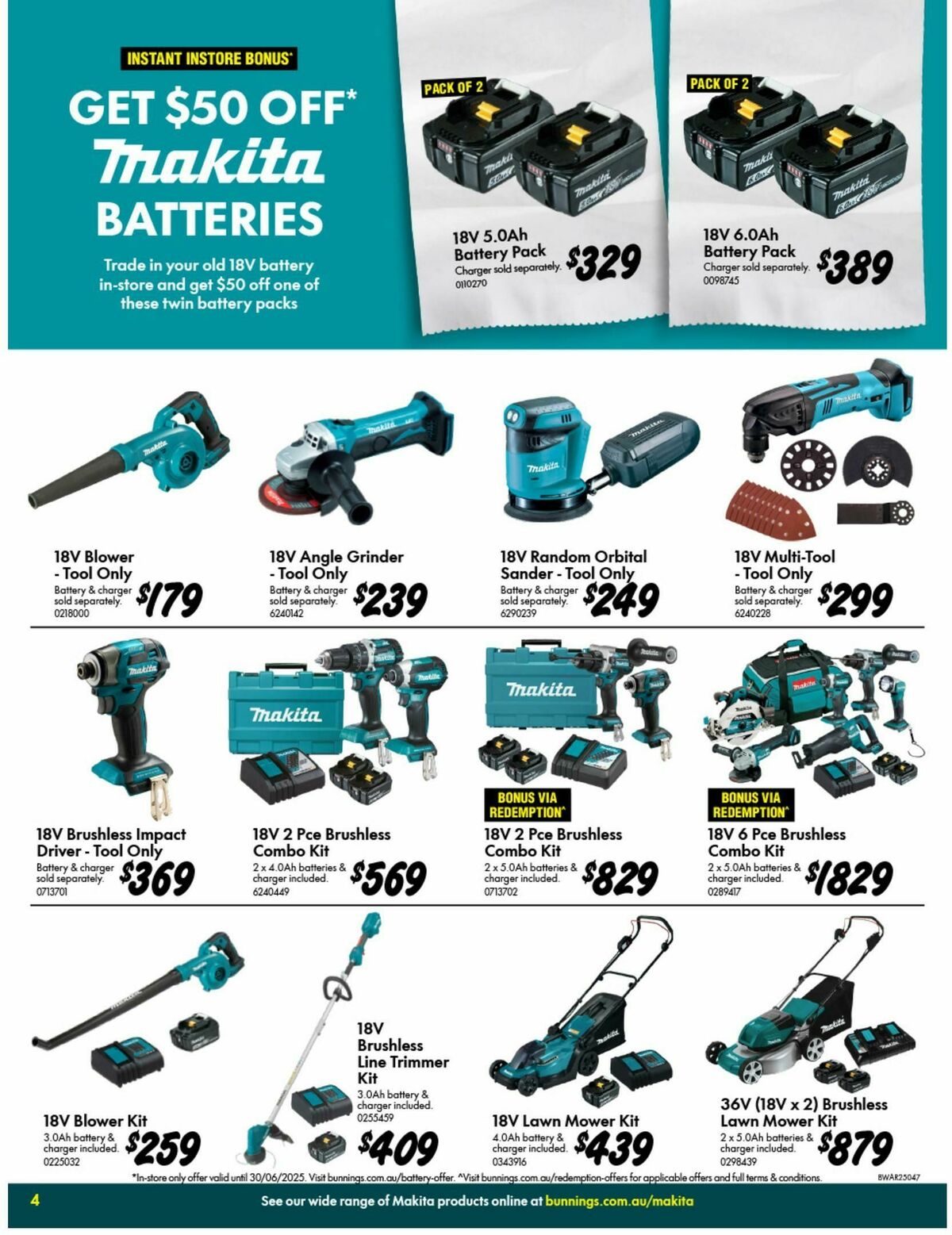 Bunnings Warehouse Catalogues from 11 June