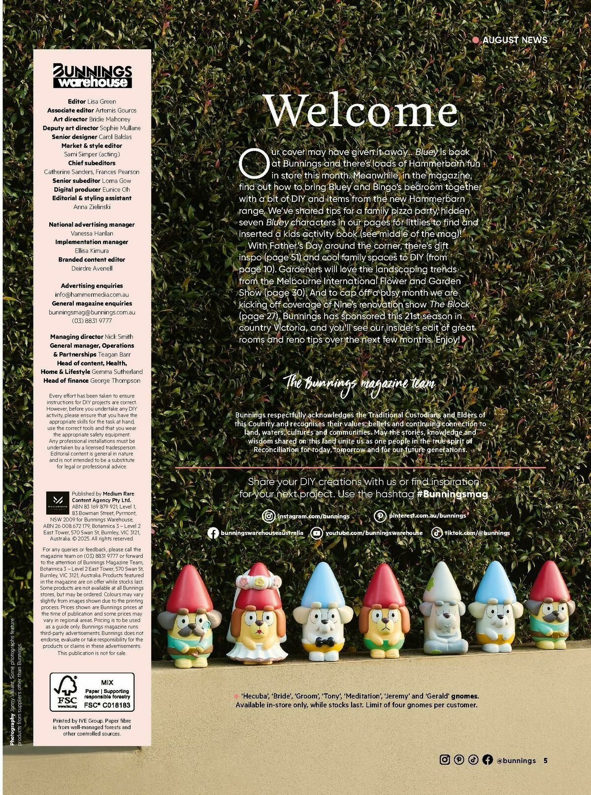 Bunnings Warehouse Magazine August Catalogues from 1 August