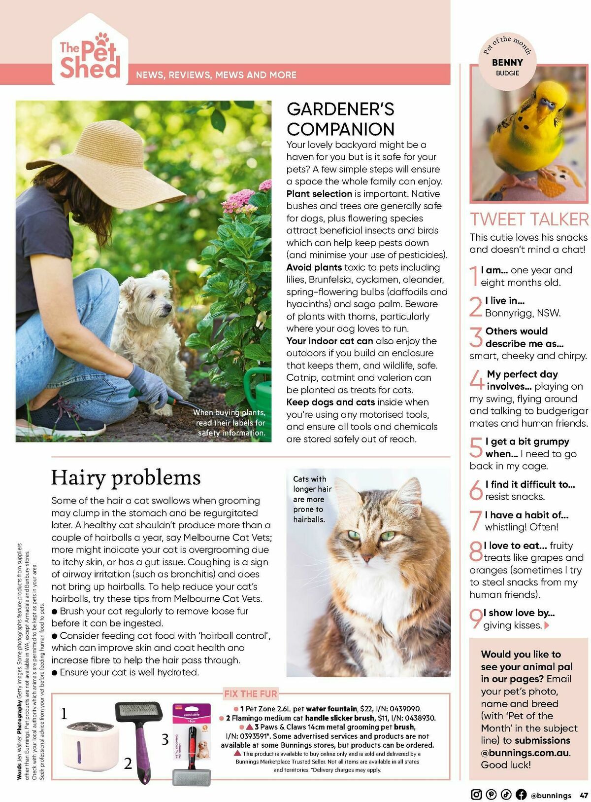 Bunnings Warehouse Magazine August Catalogues from 1 August