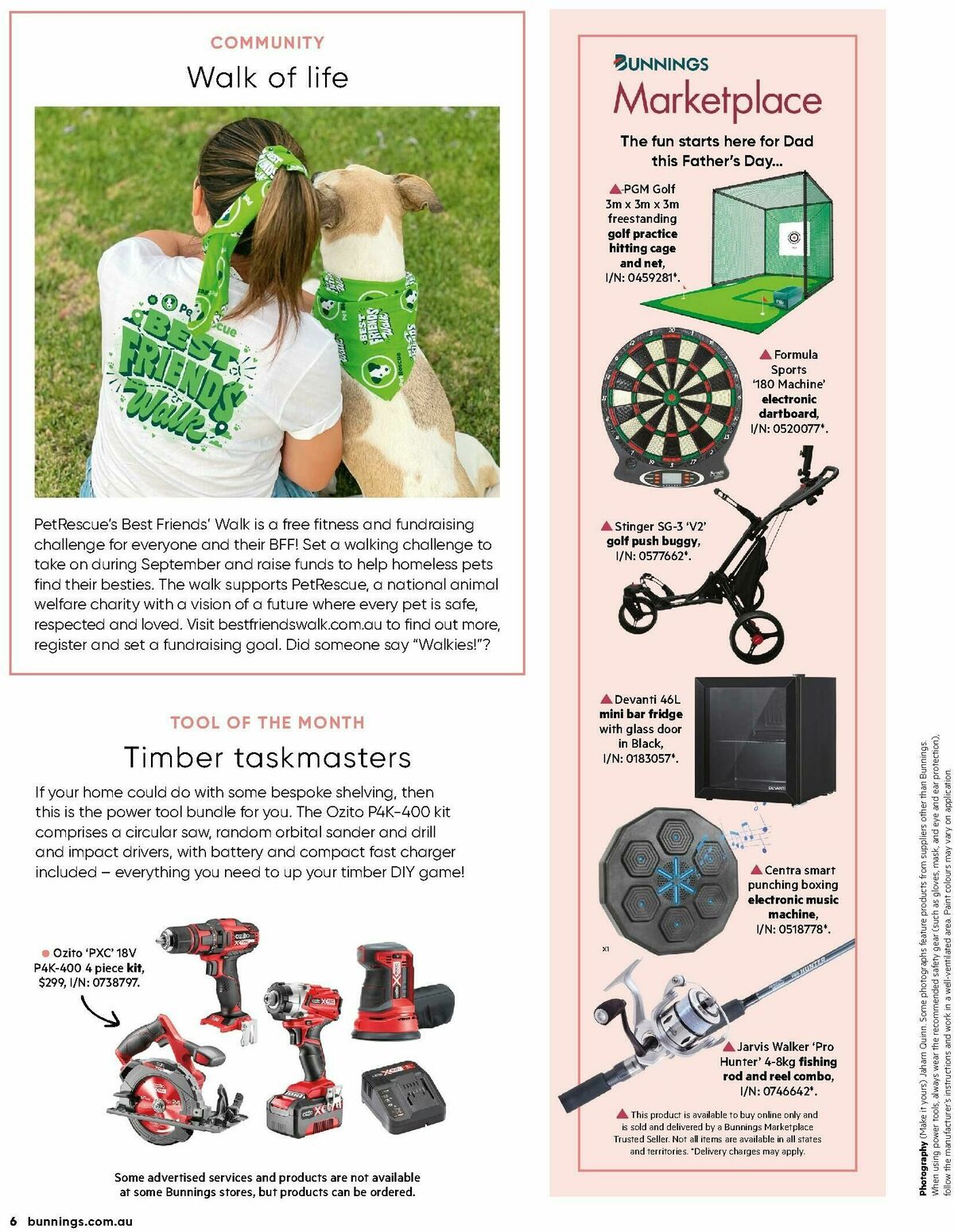 Bunnings Warehouse Magazine August Catalogues from 1 August