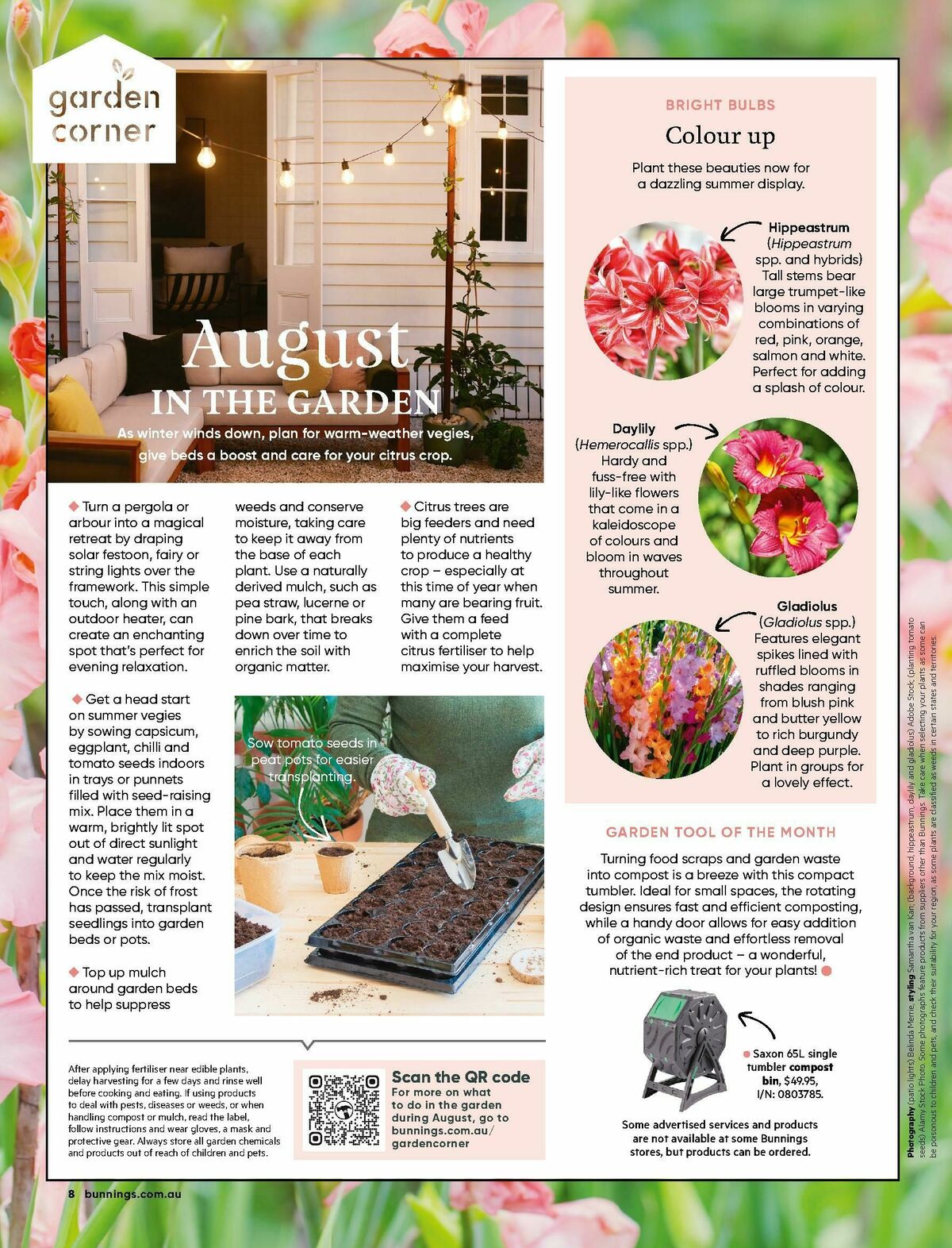 Bunnings Warehouse Magazine August Catalogues from 1 August