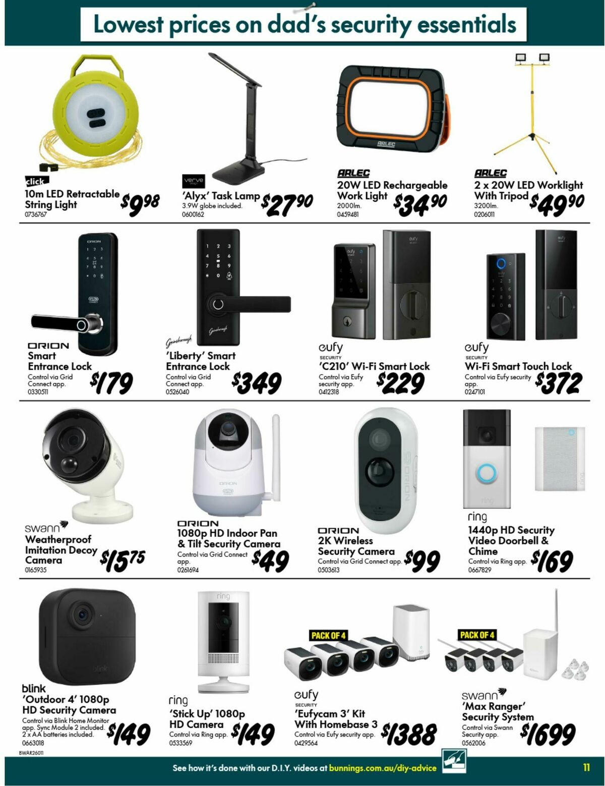 Bunnings Warehouse Catalogues from 13 August