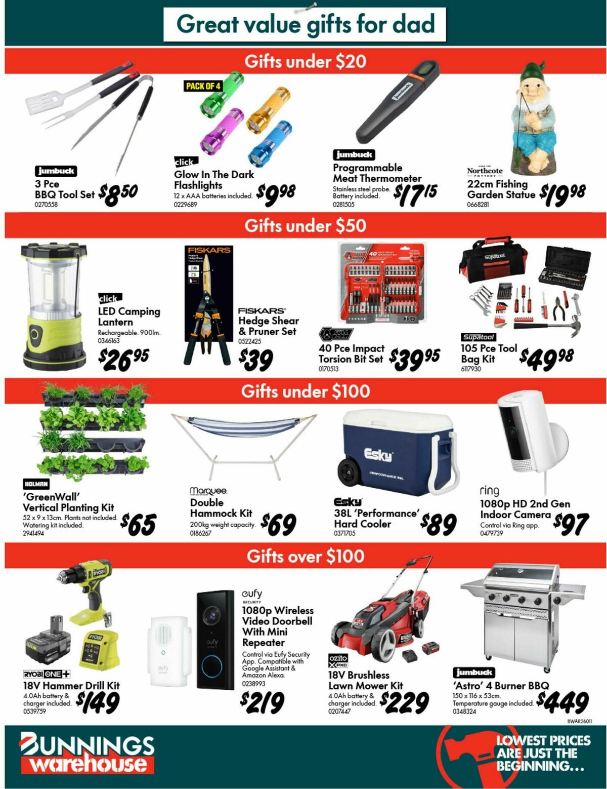 Bunnings Warehouse Catalogues from 13 August