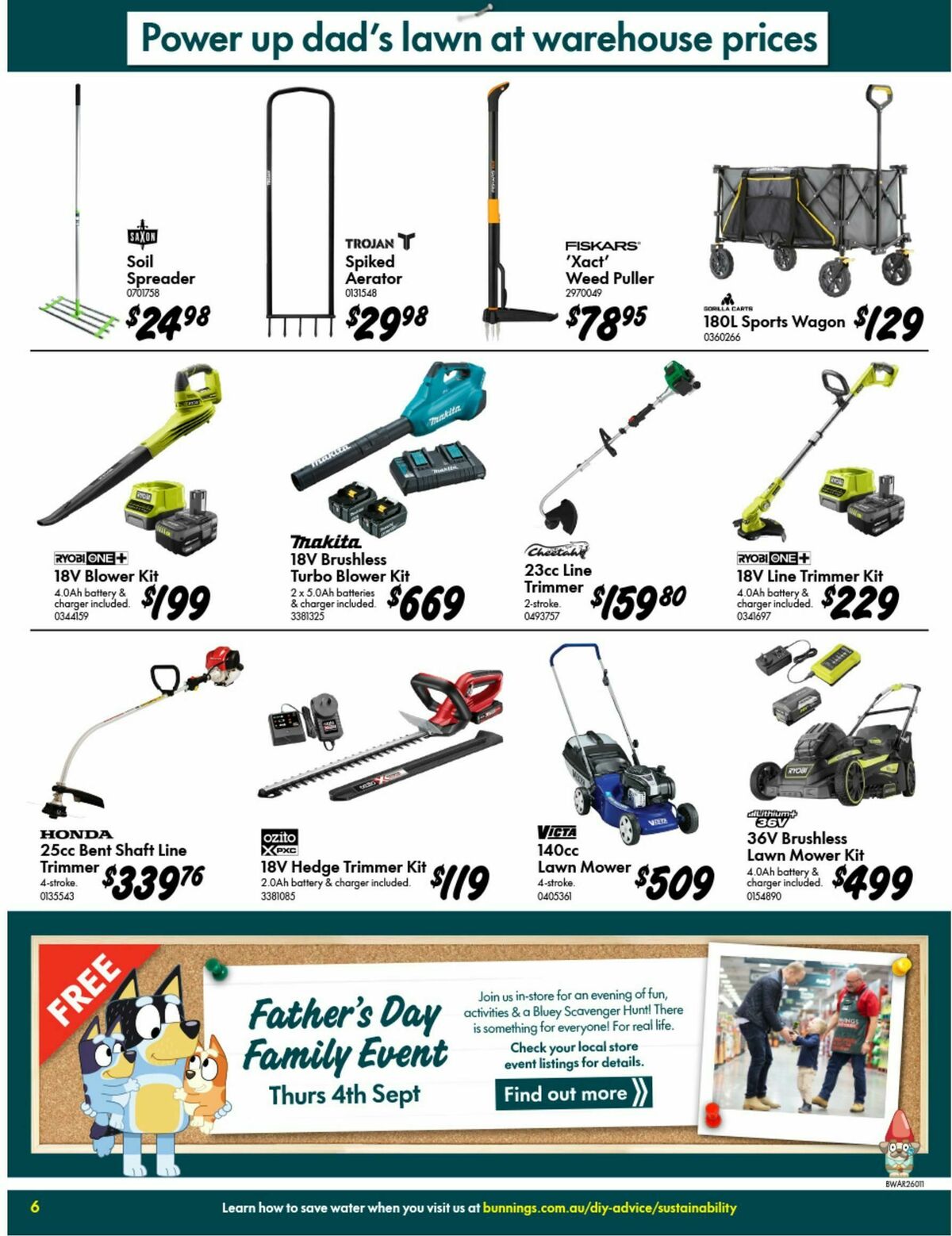 Bunnings Warehouse Catalogues from 13 August