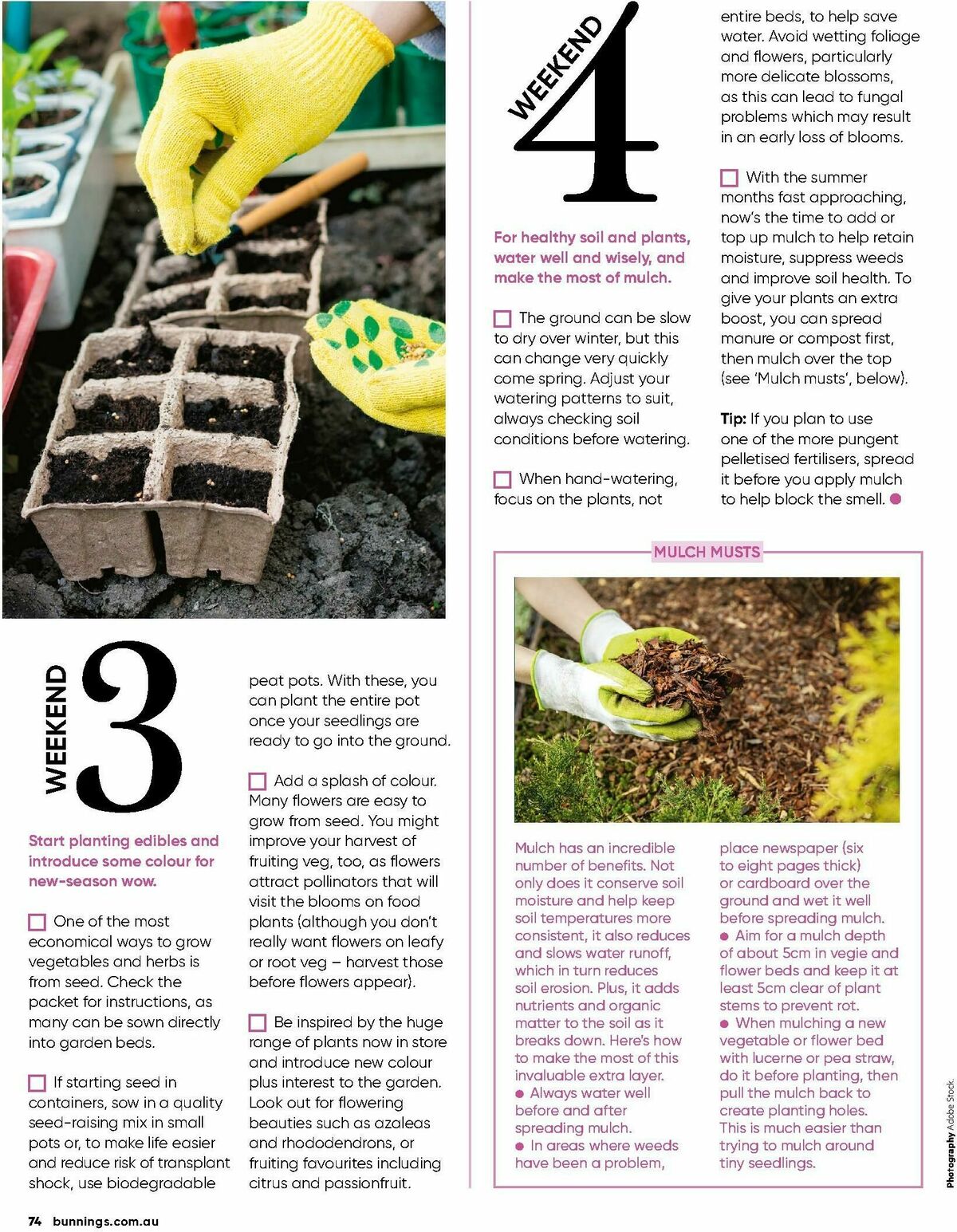 Bunnings Warehouse Magazine September Catalogues from 1 September