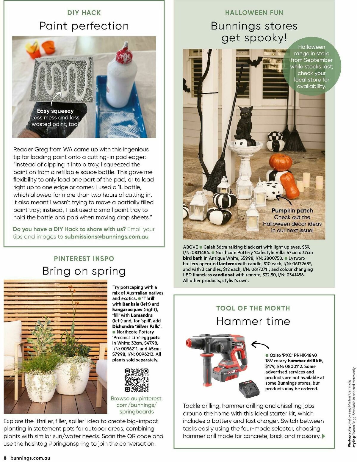 Bunnings Warehouse Magazine September Catalogues from 1 September