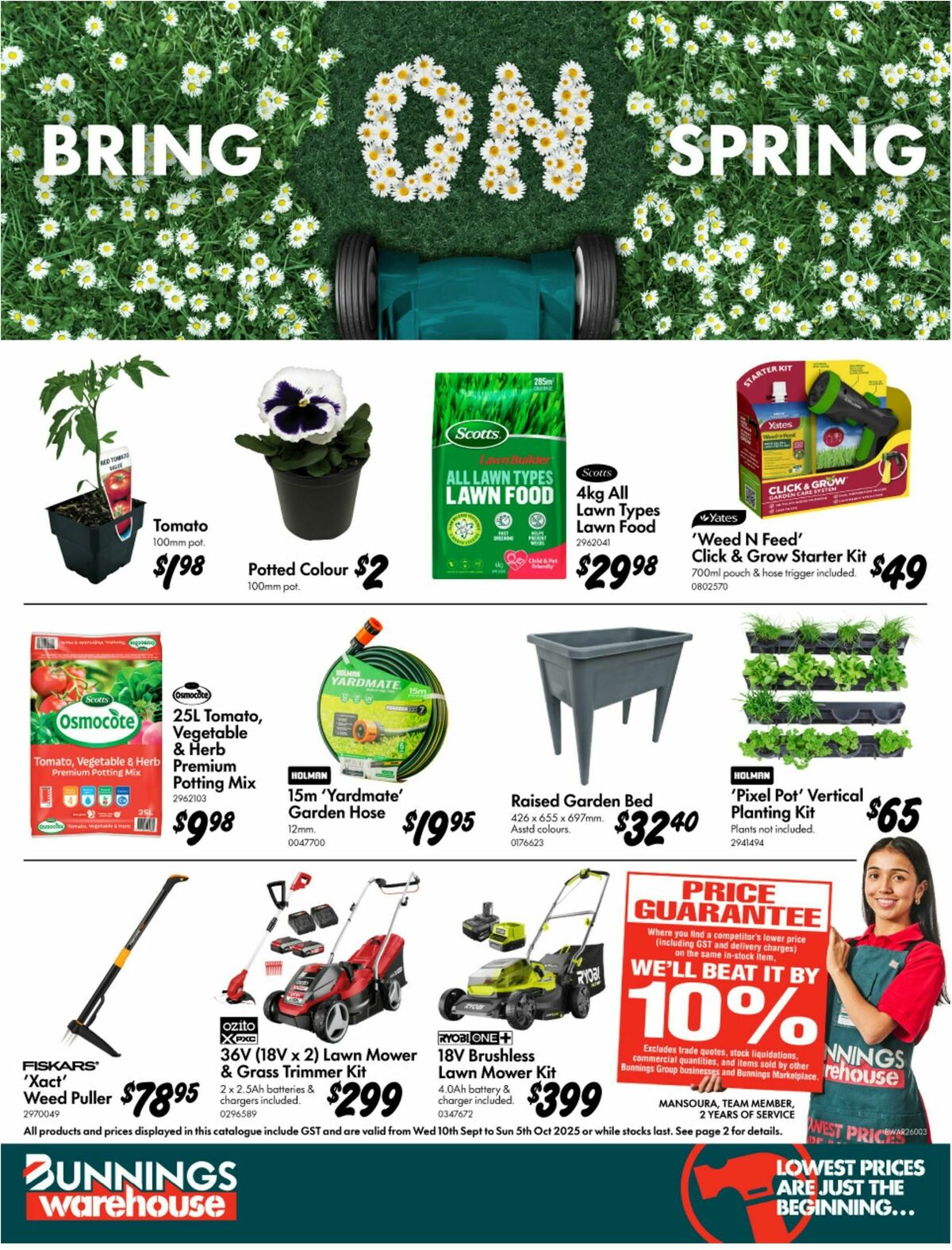 Bunnings Warehouse Catalogues from 10 September