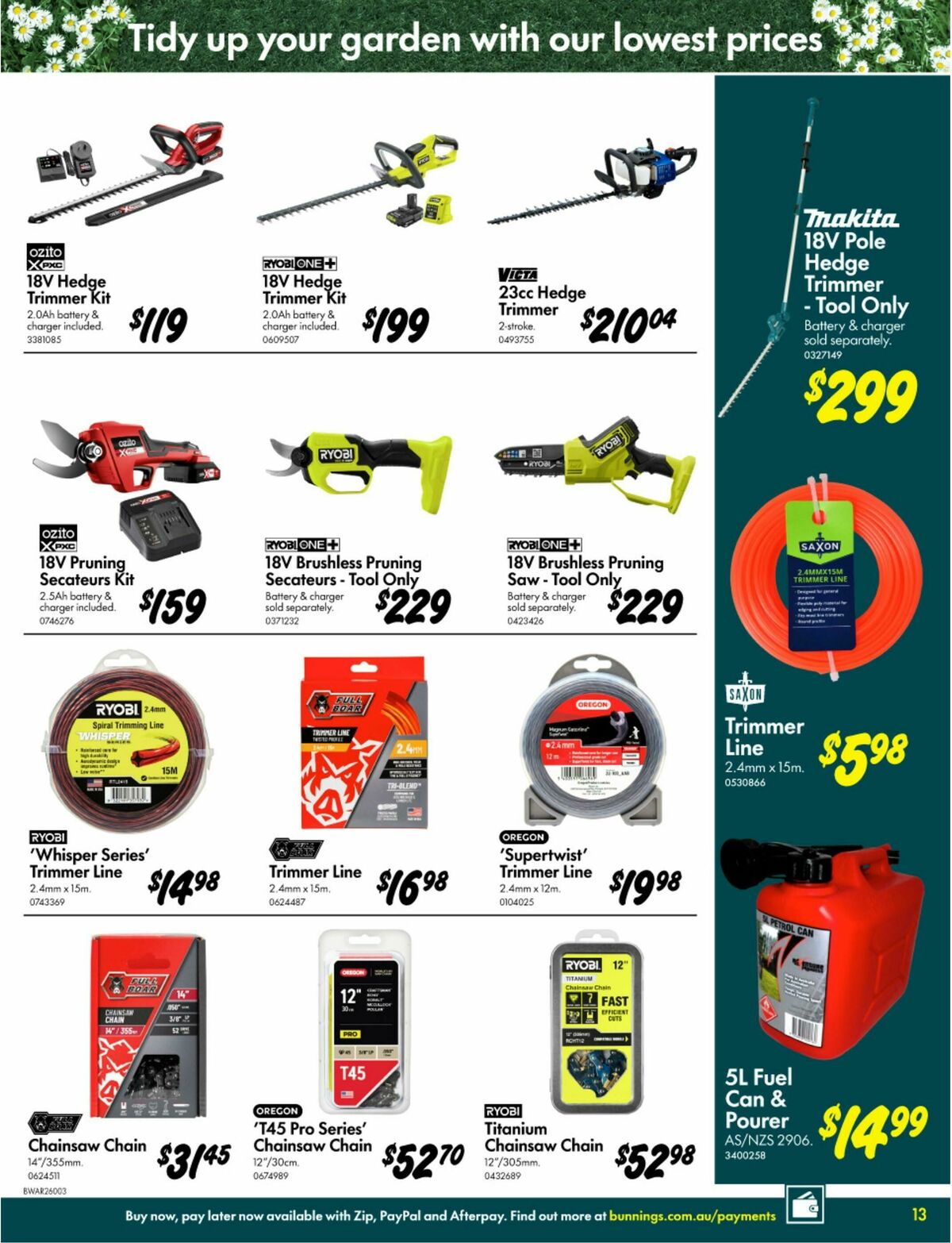 Bunnings Warehouse Catalogues from 10 September