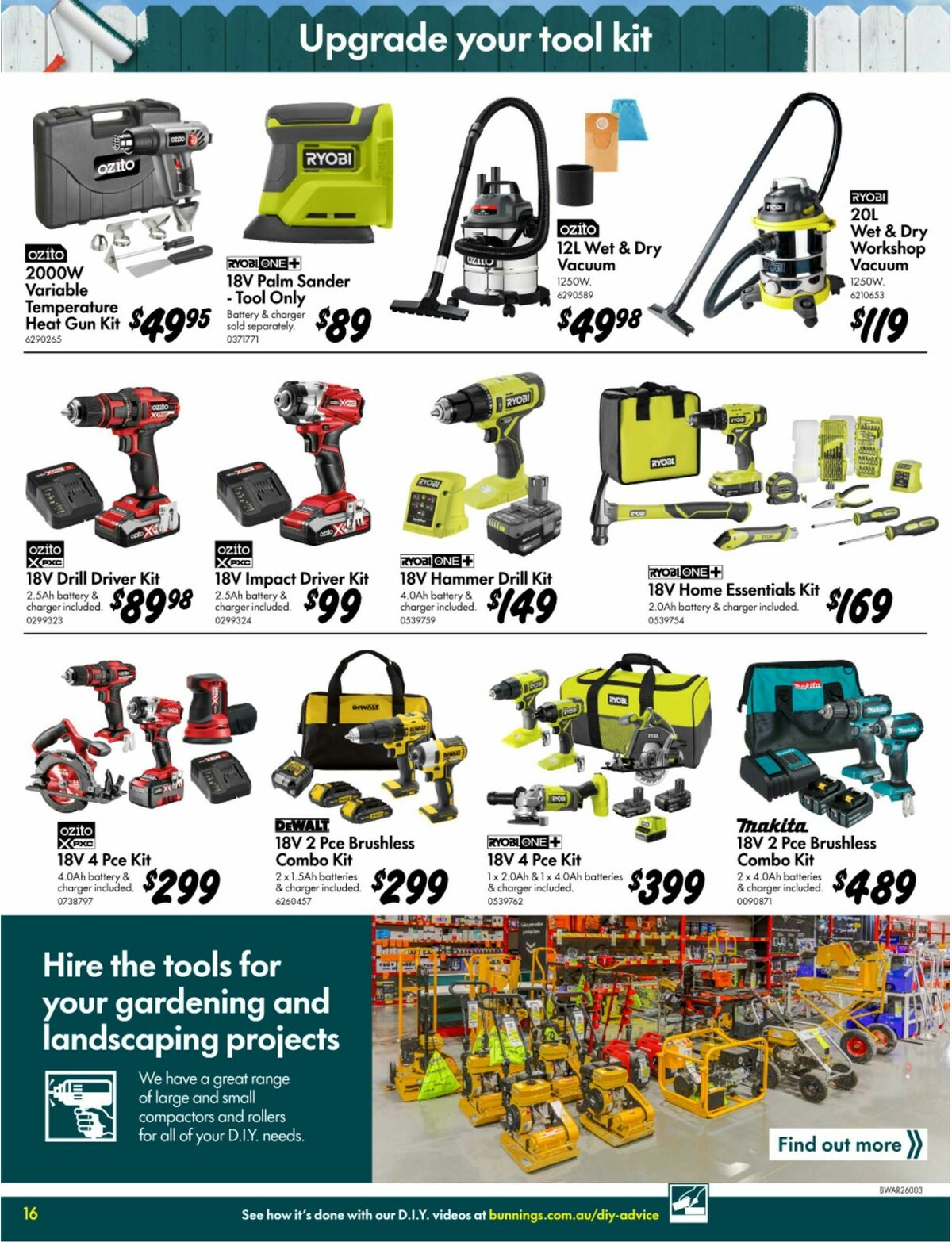 Bunnings Warehouse Catalogues from 10 September