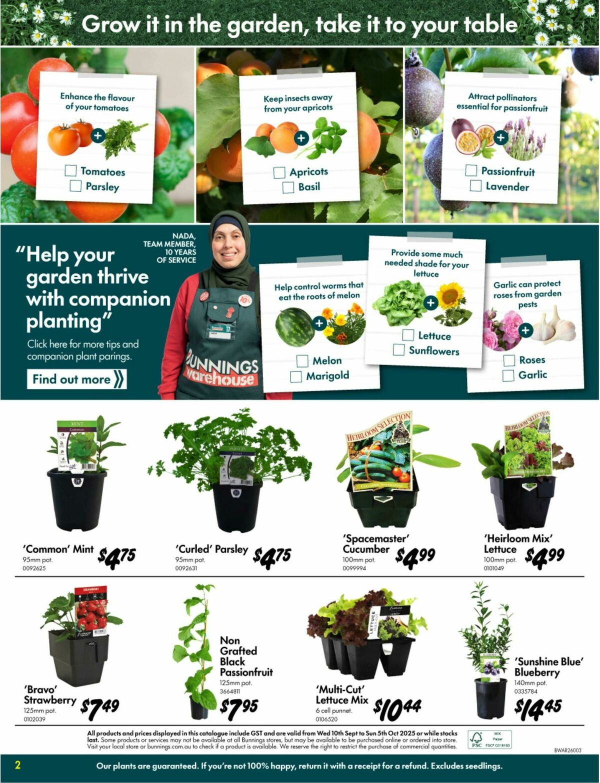 Bunnings Warehouse Catalogues from 10 September
