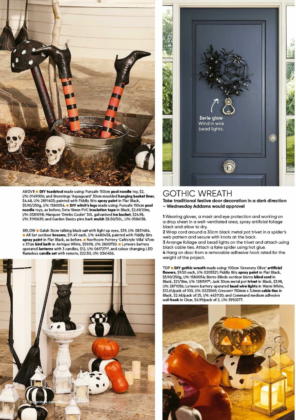 Bunnings Warehouse Magazine October Catalogues from 1 October