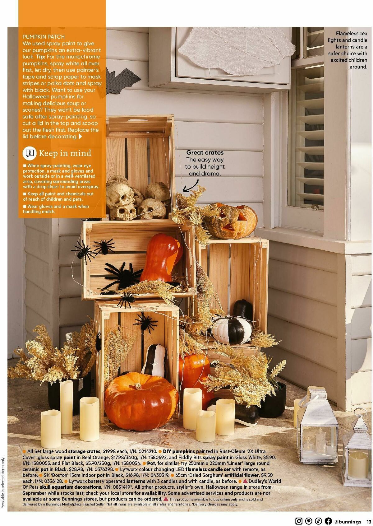 Bunnings Warehouse Magazine October Catalogues from 1 October