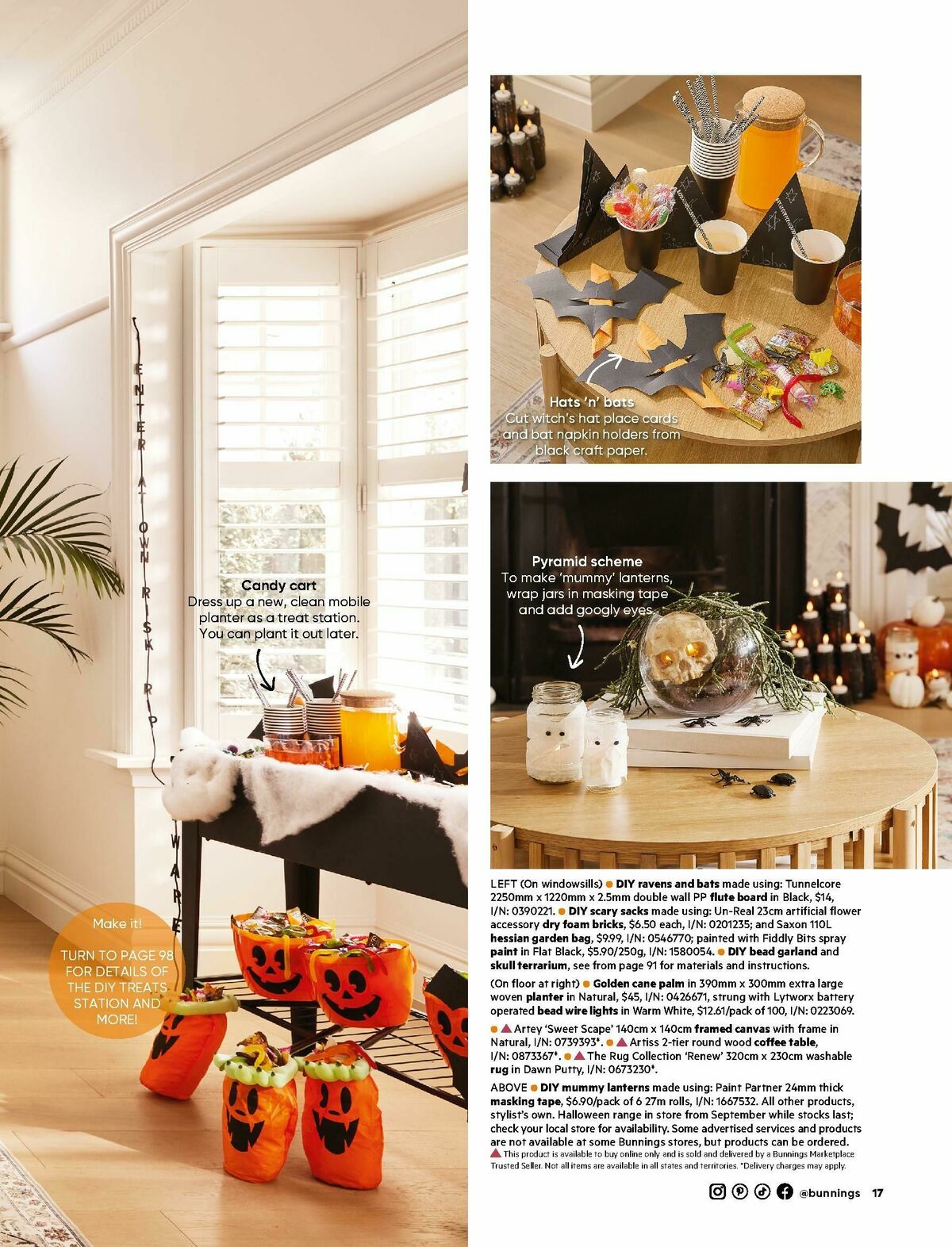 Bunnings Warehouse Magazine October Catalogues from 1 October