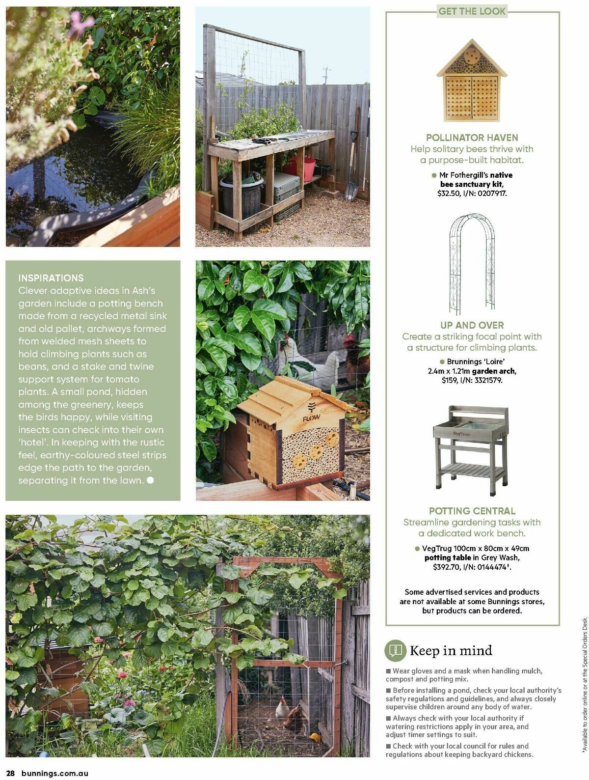 Bunnings Warehouse Magazine October Catalogues from 1 October