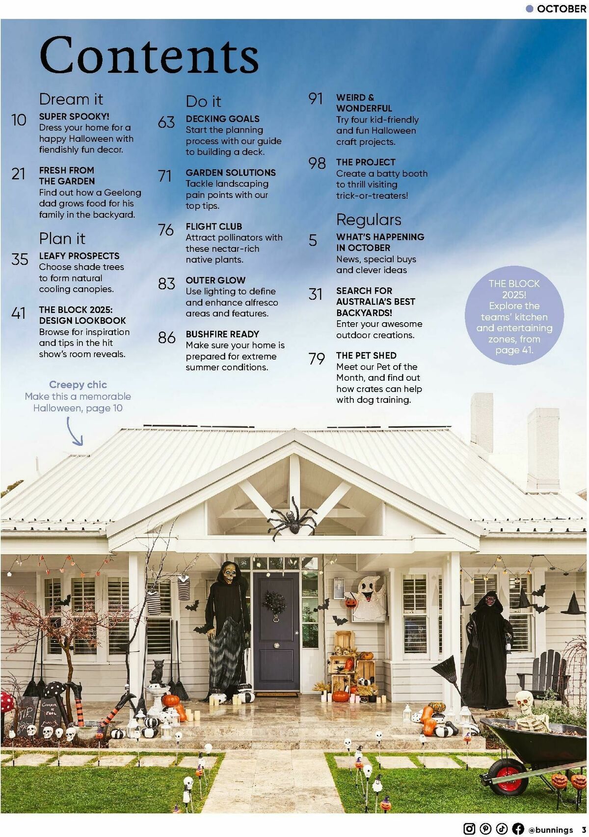 Bunnings Warehouse Magazine October Catalogues from 1 October