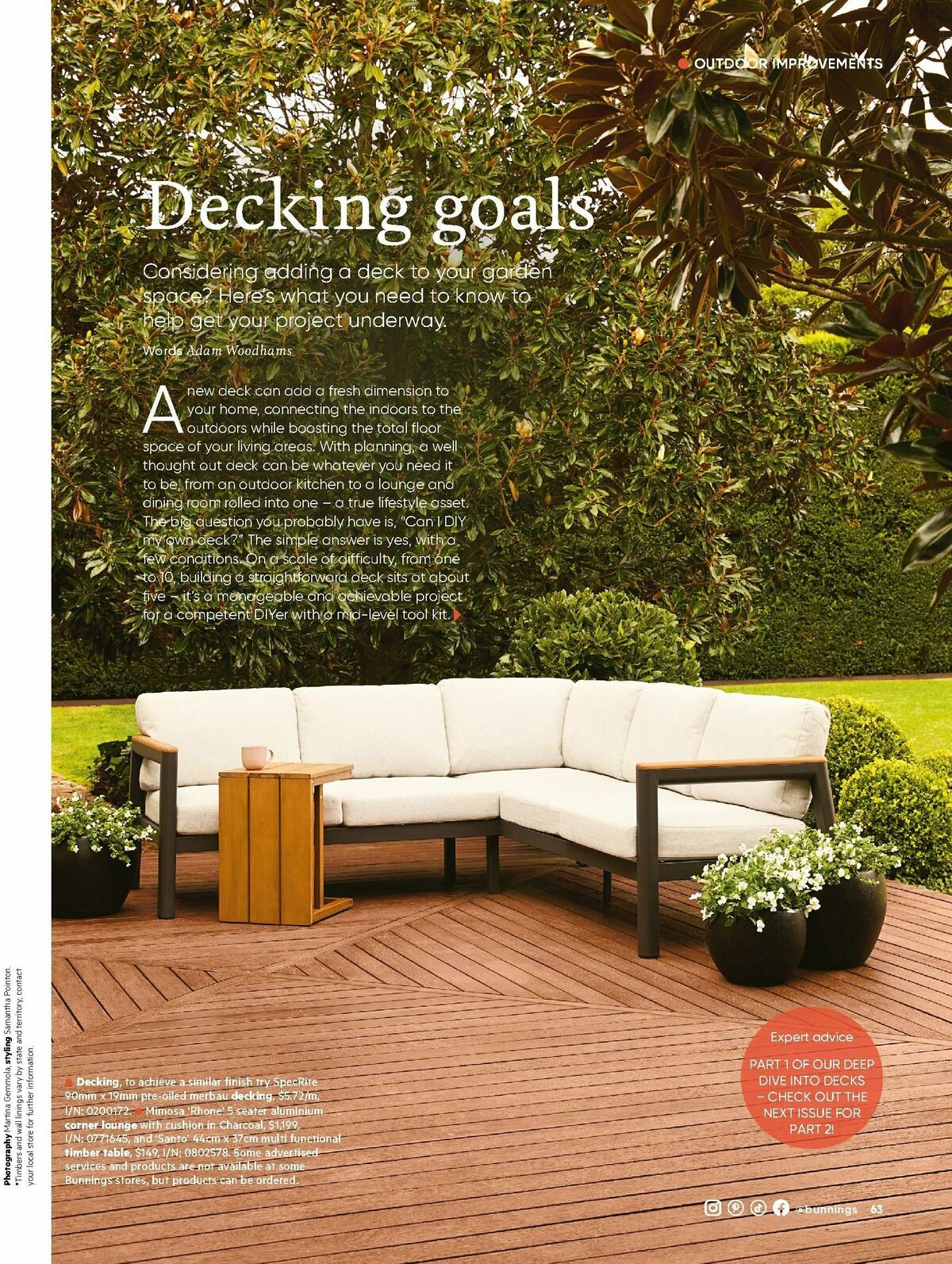 Bunnings Warehouse Magazine October Catalogues from 1 October