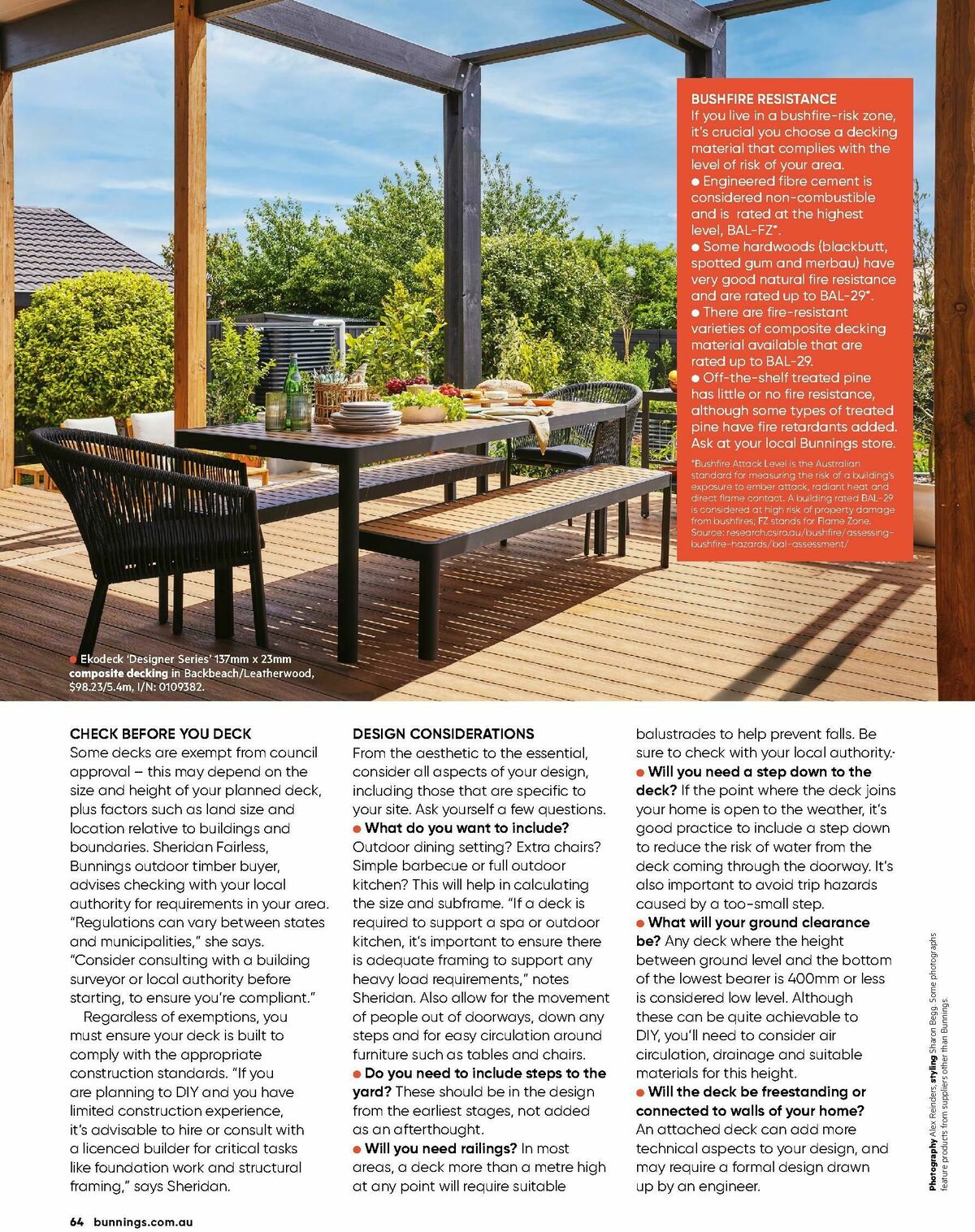 Bunnings Warehouse Magazine October Catalogues from 1 October