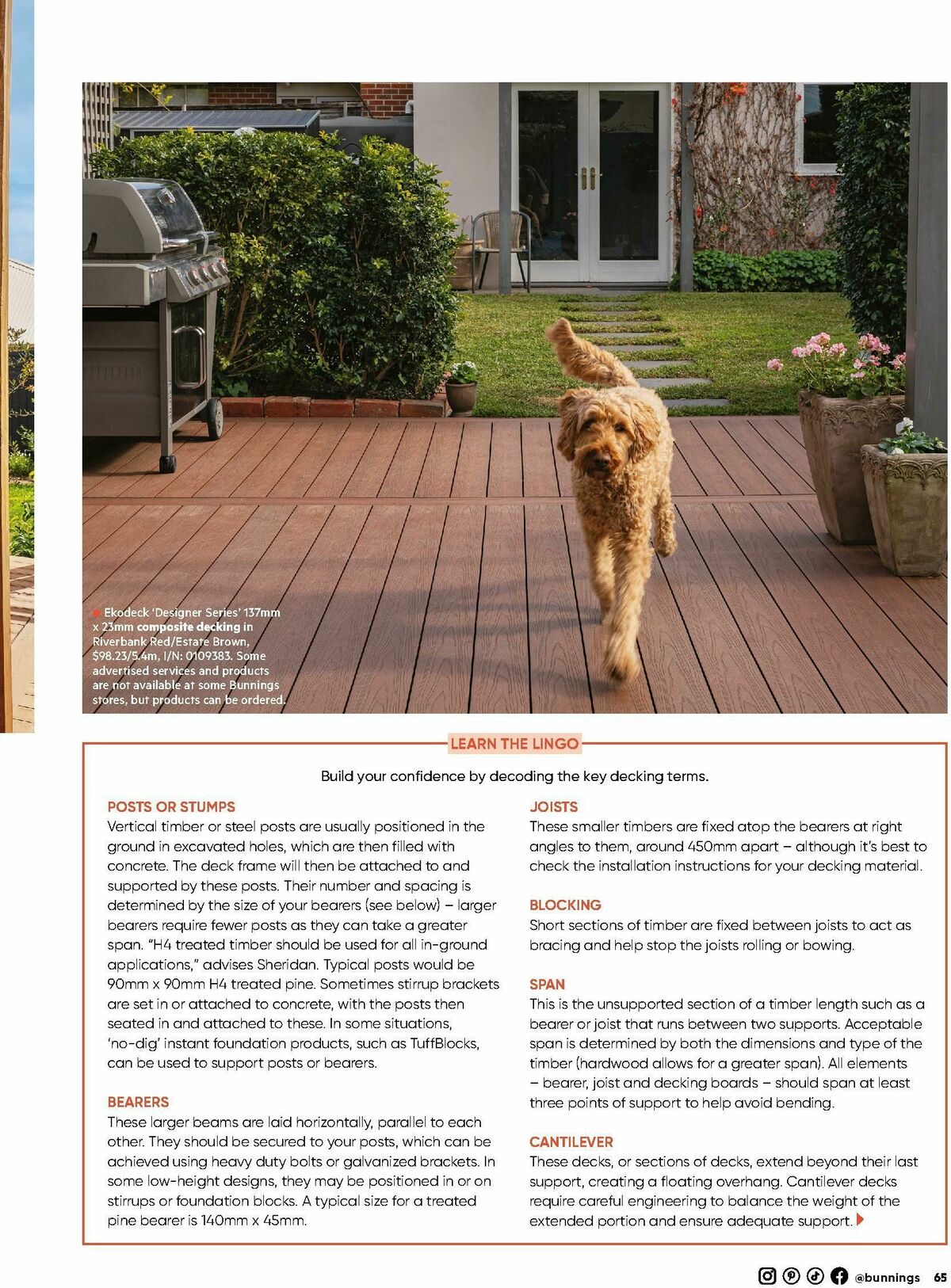 Bunnings Warehouse Magazine October Catalogues from 1 October