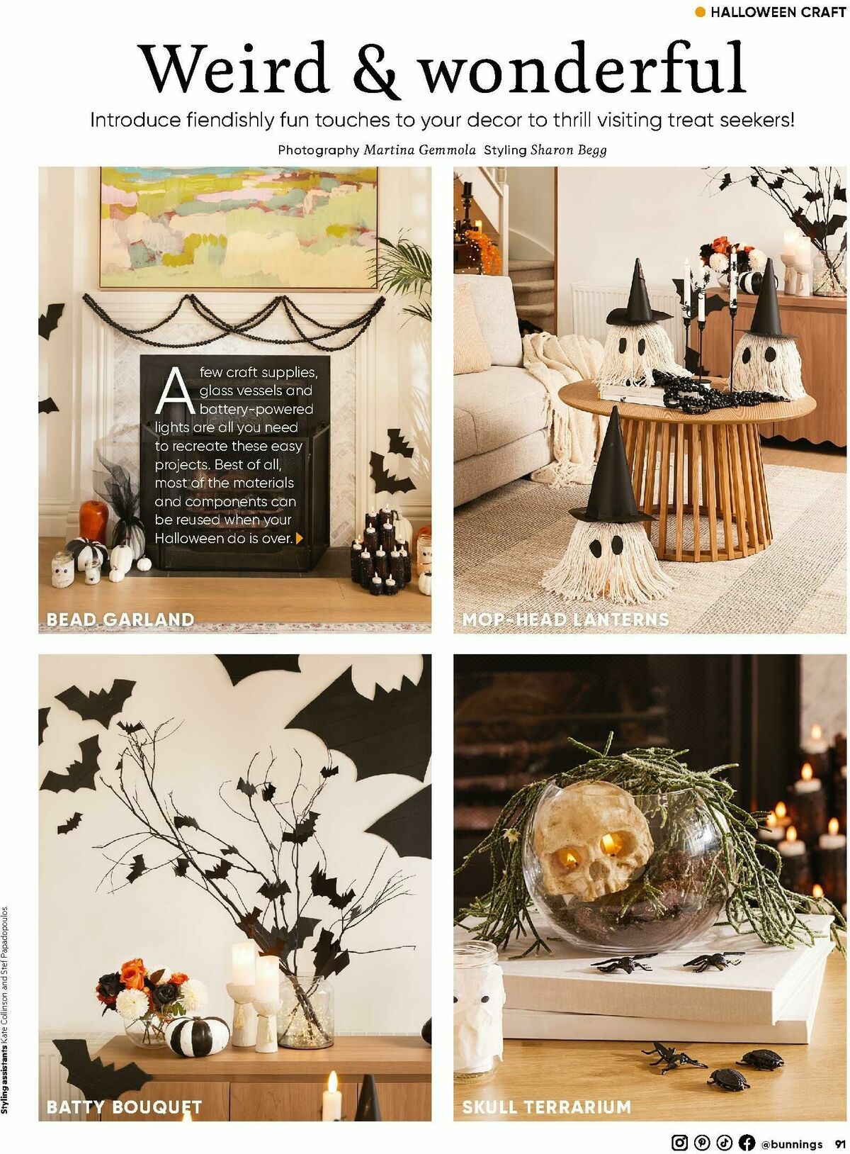 Bunnings Warehouse Magazine October Catalogues from 1 October