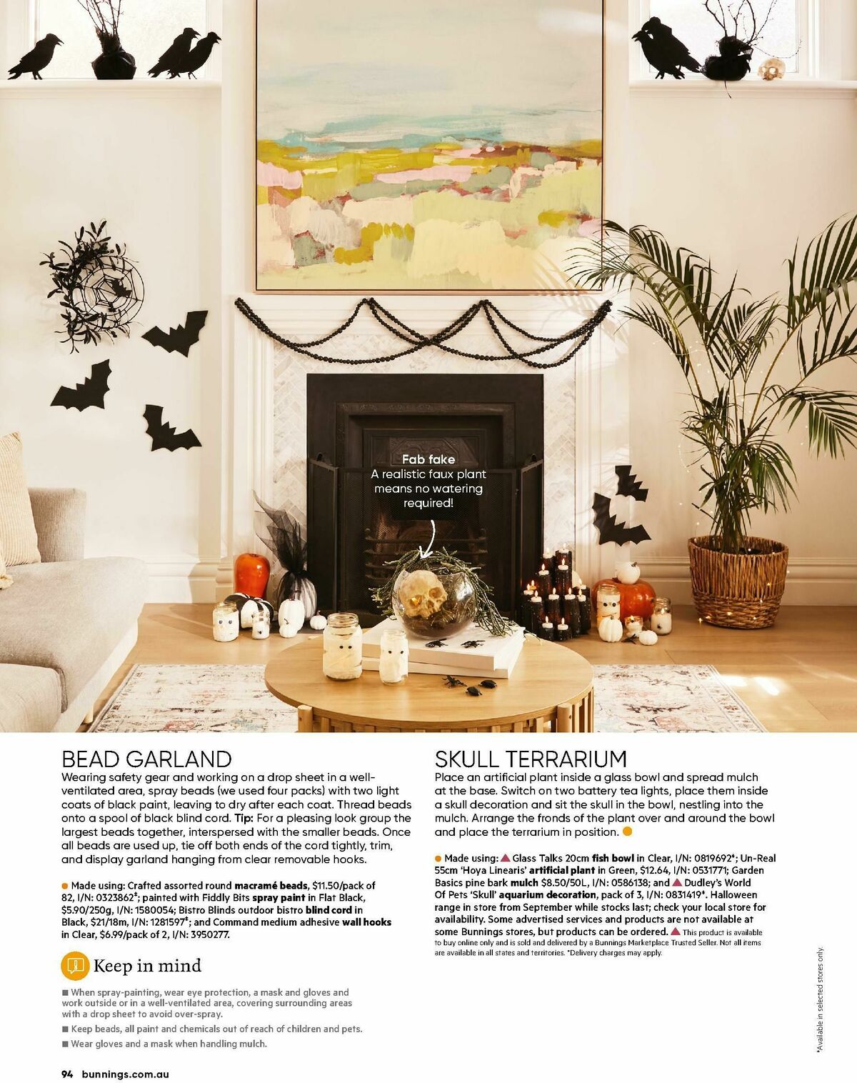 Bunnings Warehouse Magazine October Catalogues from 1 October