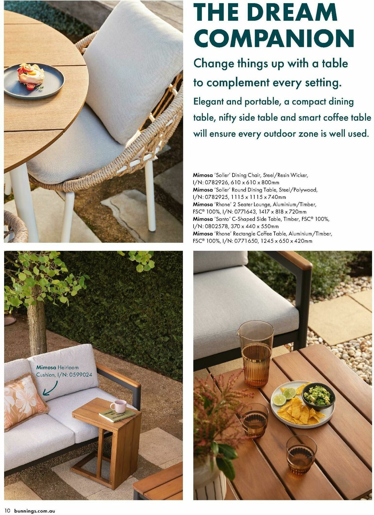 Bunnings Warehouse Outdoor Style Magazine Catalogues from 25 September