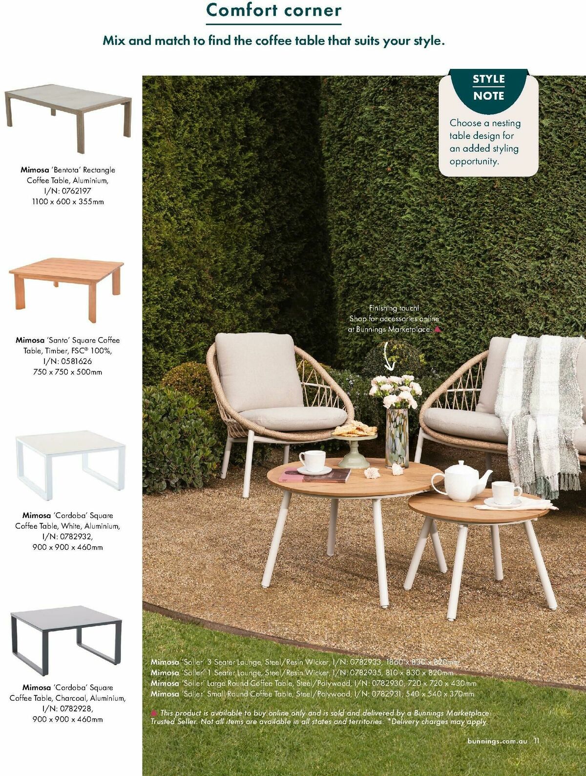 Bunnings Warehouse Outdoor Style Magazine Catalogues from 25 September