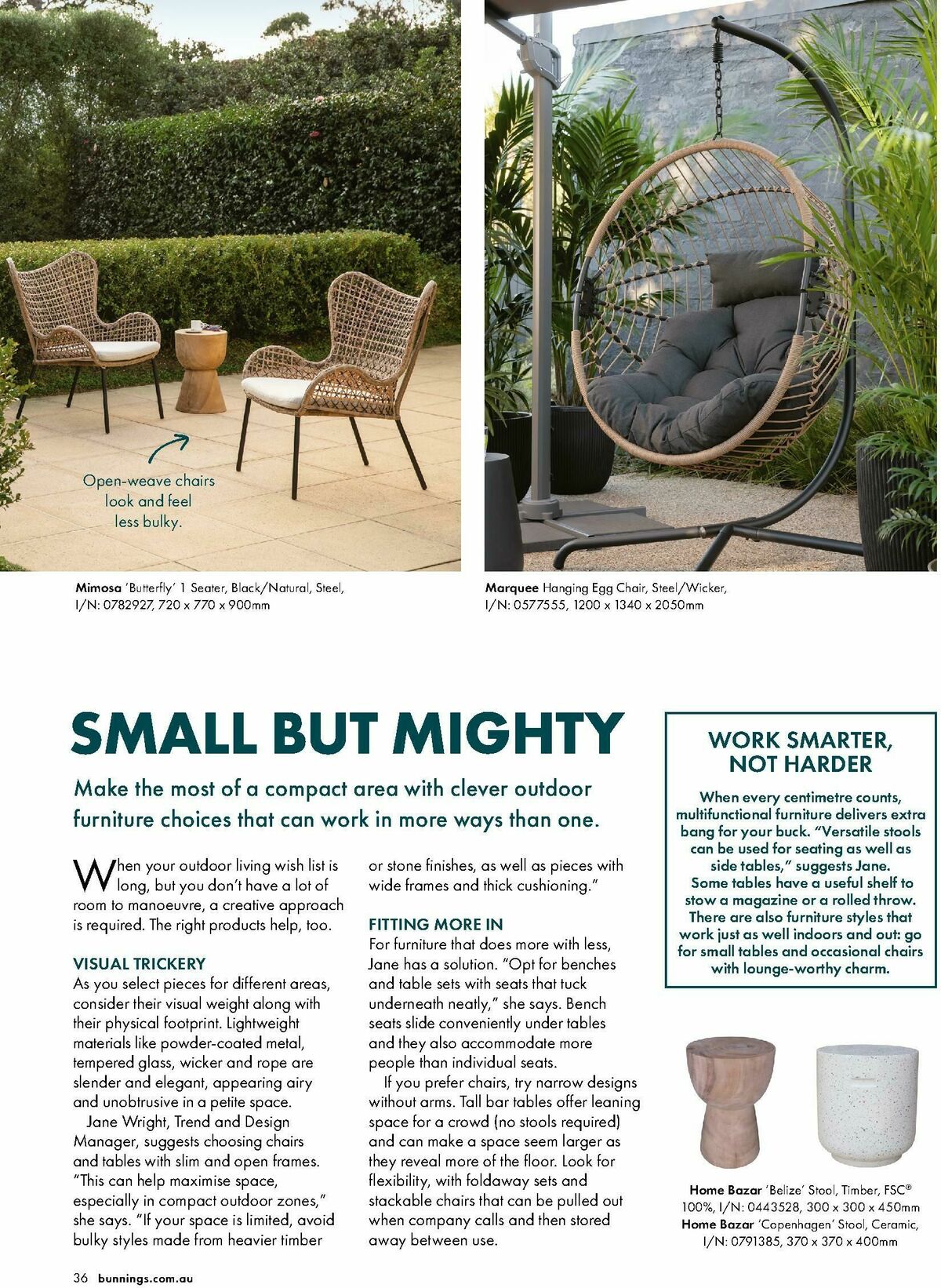 Bunnings Warehouse Outdoor Style Magazine Catalogues from 25 September